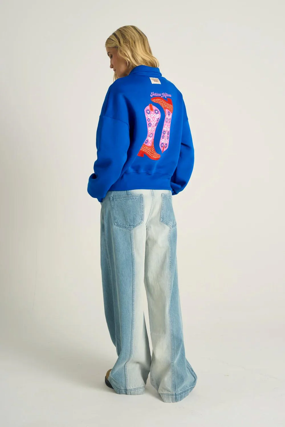 Austin Vibes x Jessica Molina zip-up sweatshirt - Image 10