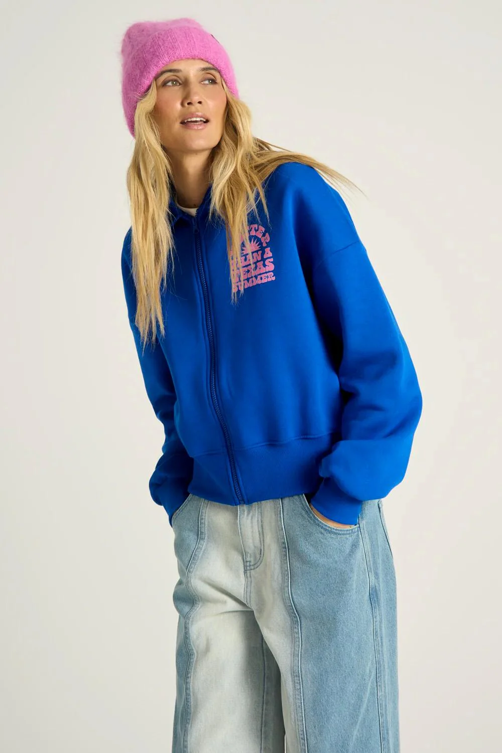Austin Vibes x Jessica Molina zip-up sweatshirt - Image 11