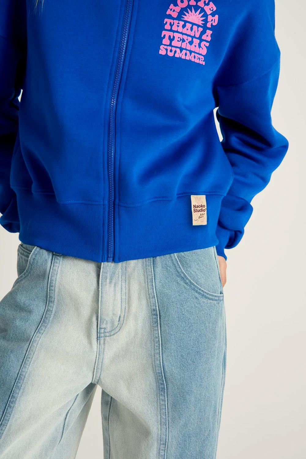 Austin Vibes x Jessica Molina zip-up sweatshirt - Image 9