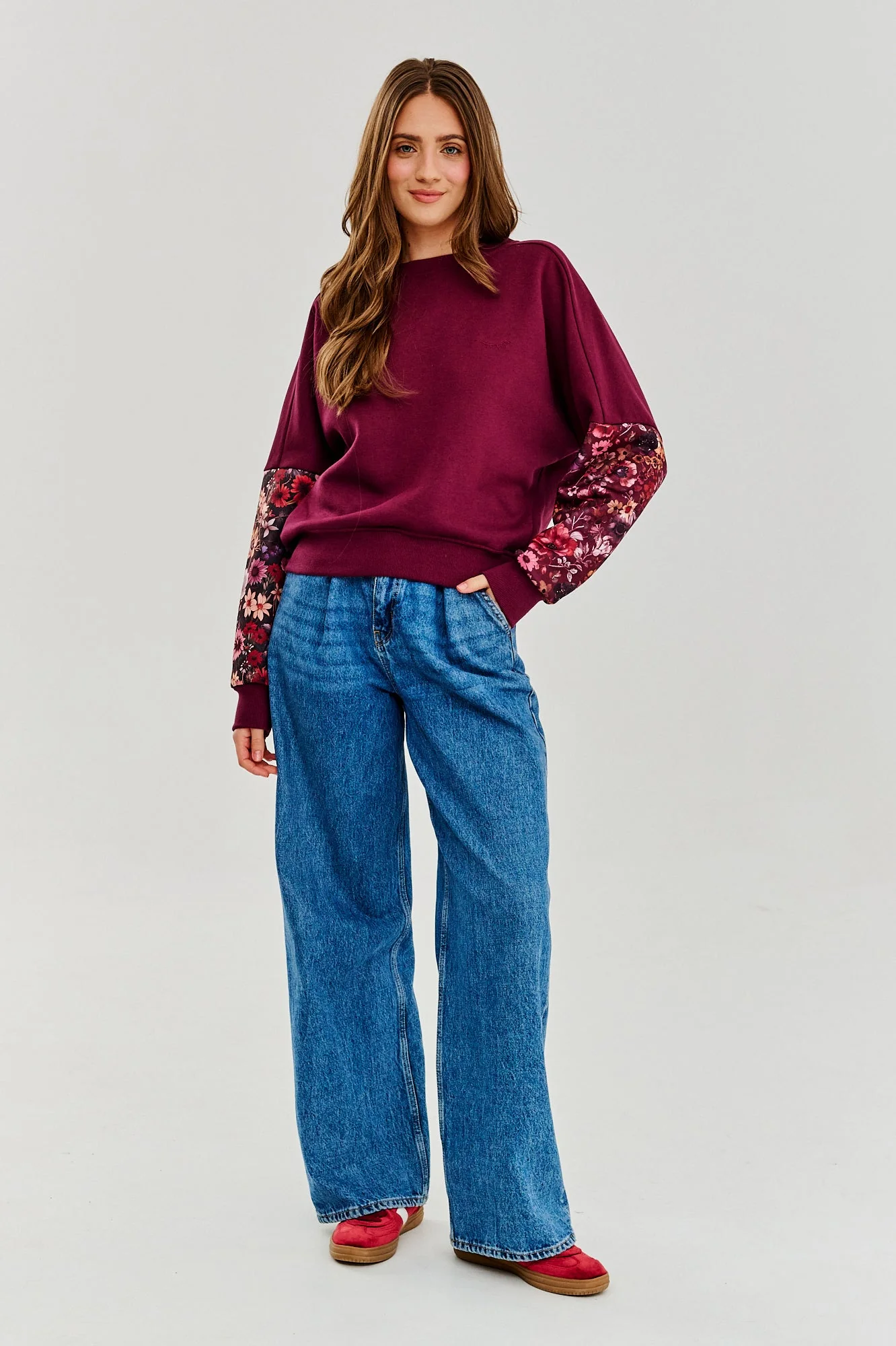 Blooming Letters Sweatshirt - Image 3