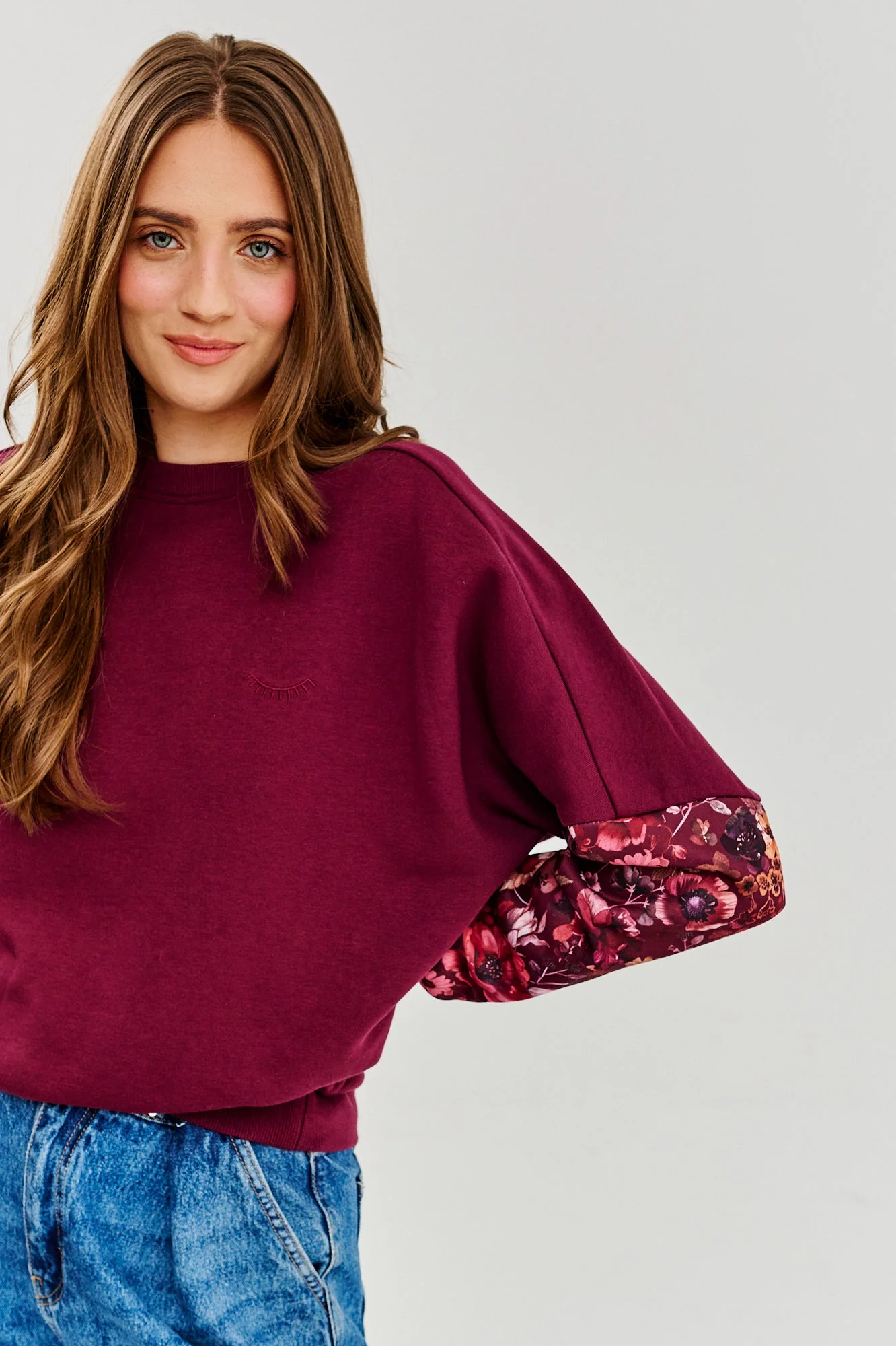 Blooming Letters Sweatshirt - Image 8