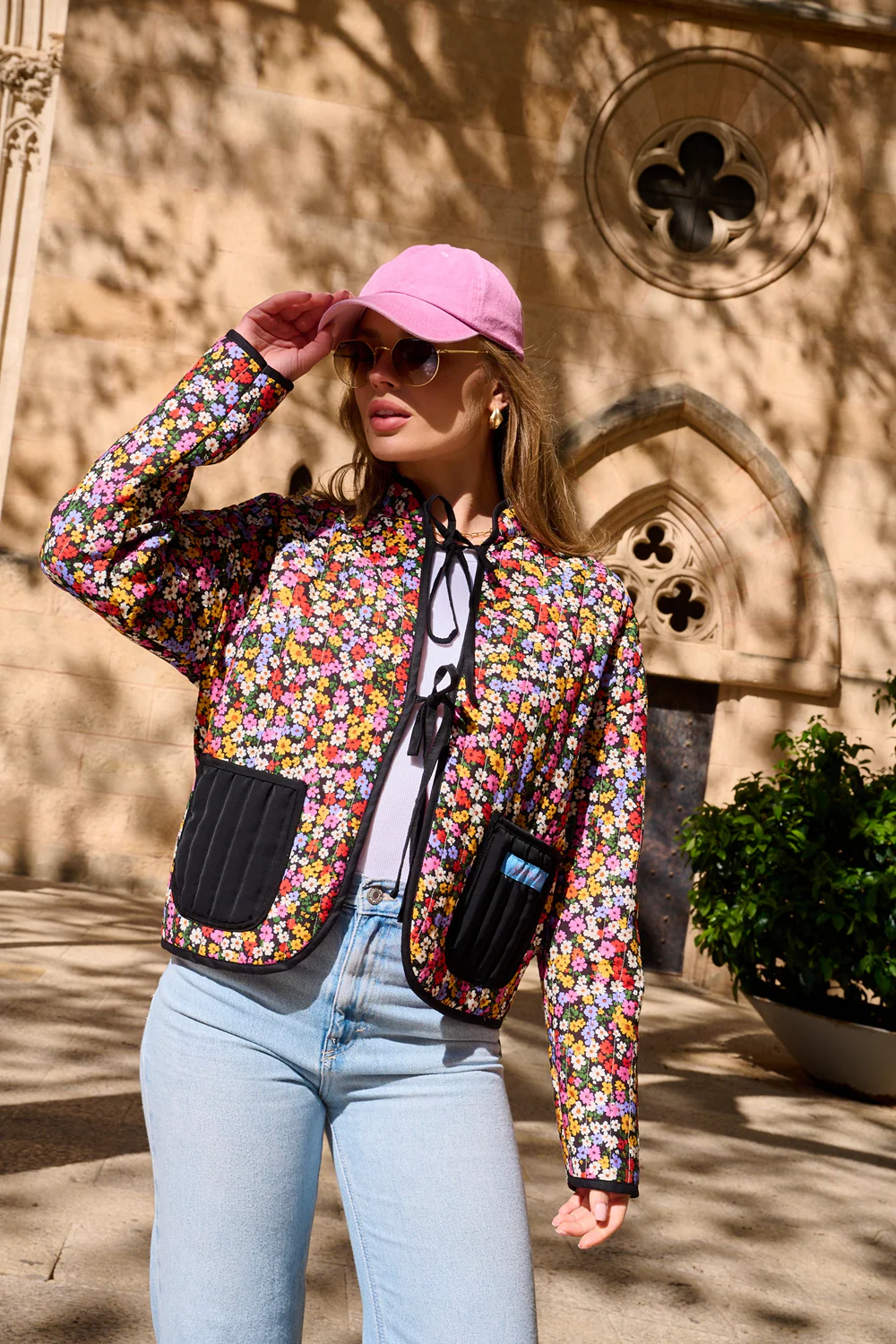 Blossom Charm lightweight quilted jacket - Image 3