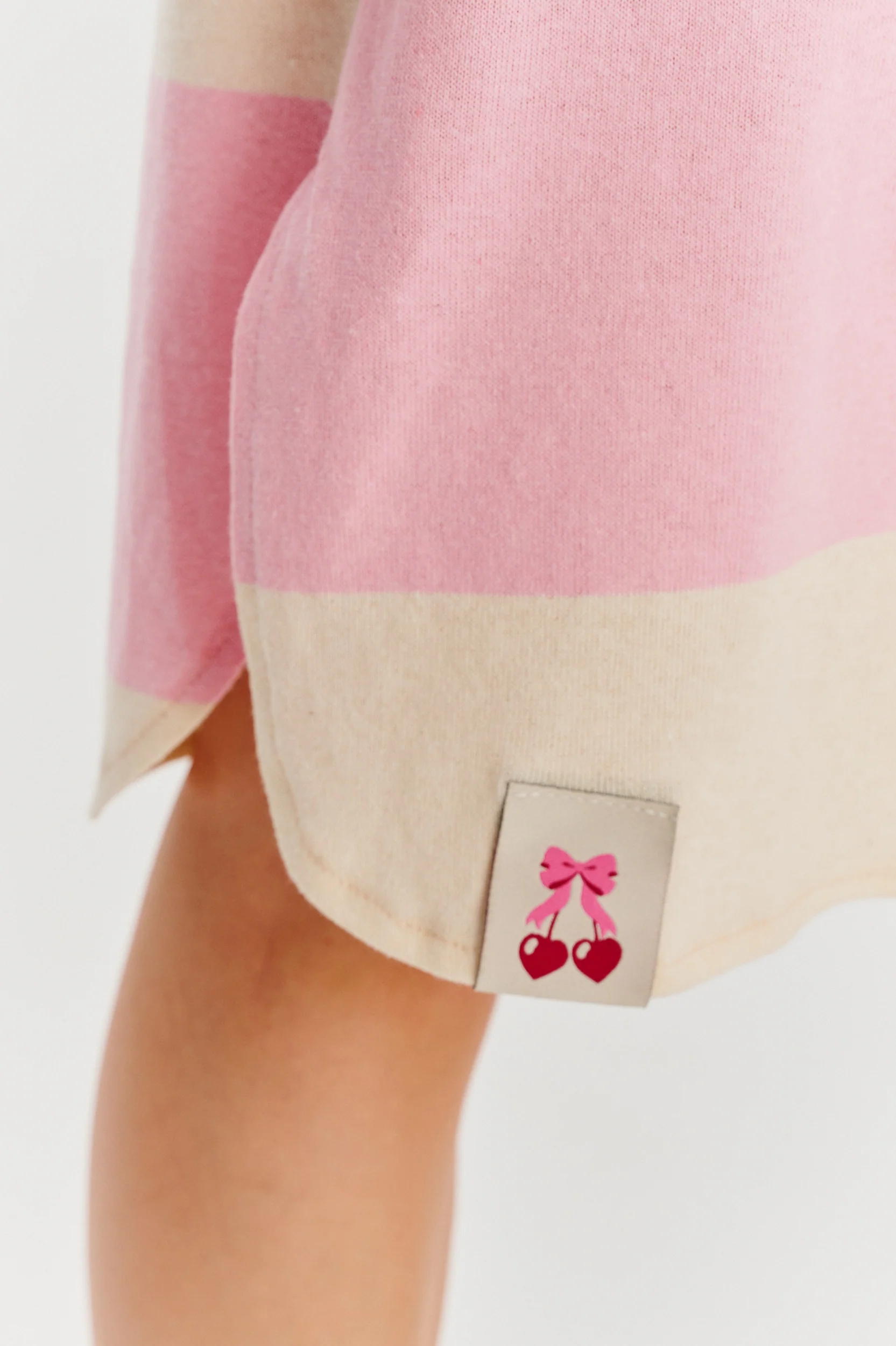 Blossom Haze knit polo dress - Image 6