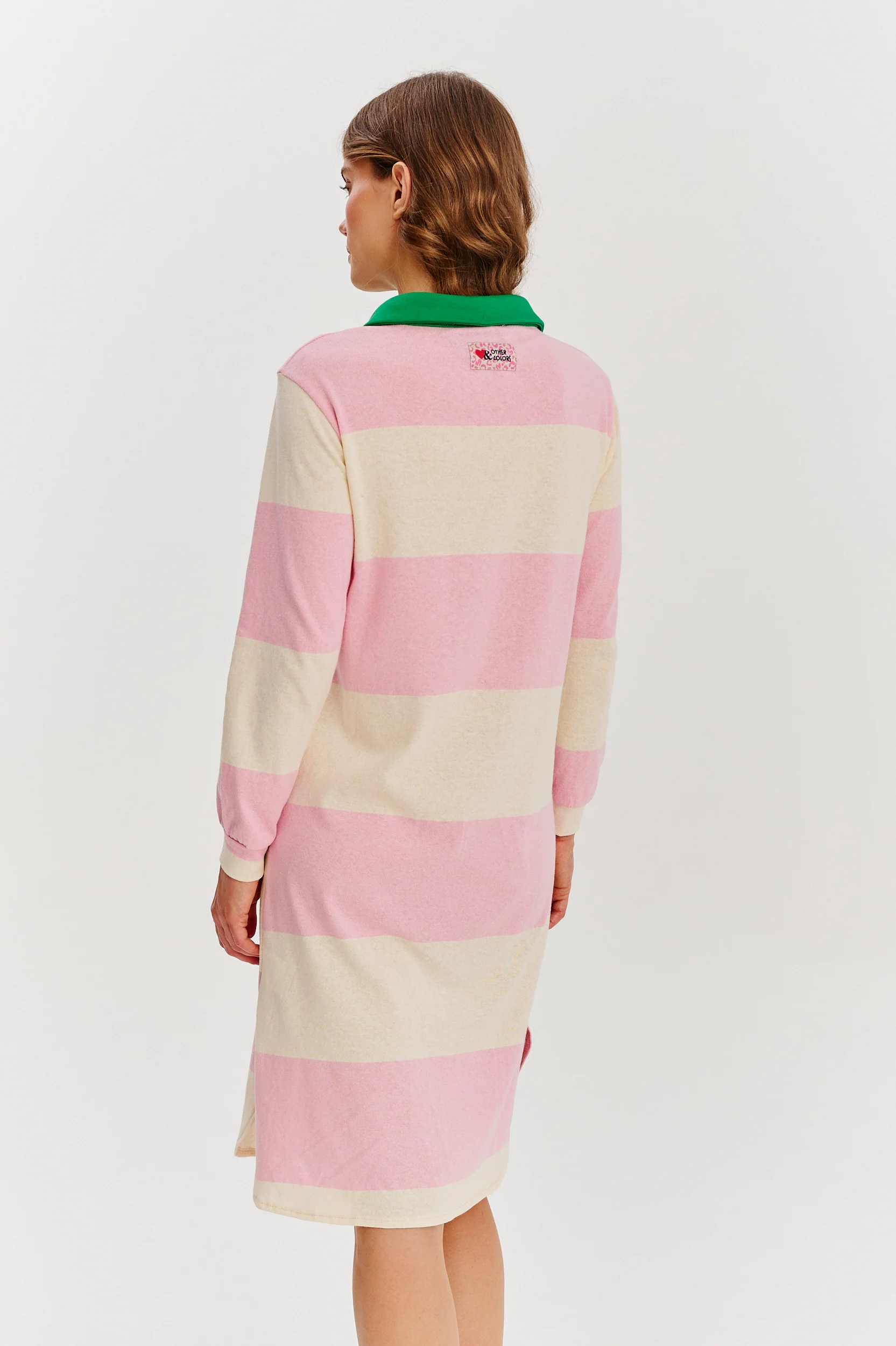 Blossom Haze knit polo dress - Image 8