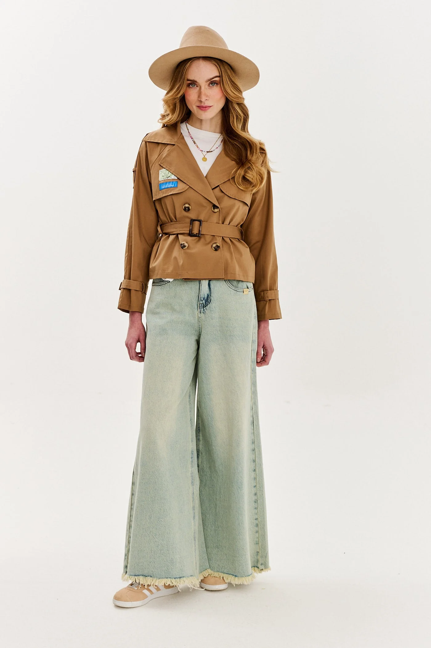 Classic Bloom short trench - Image 11