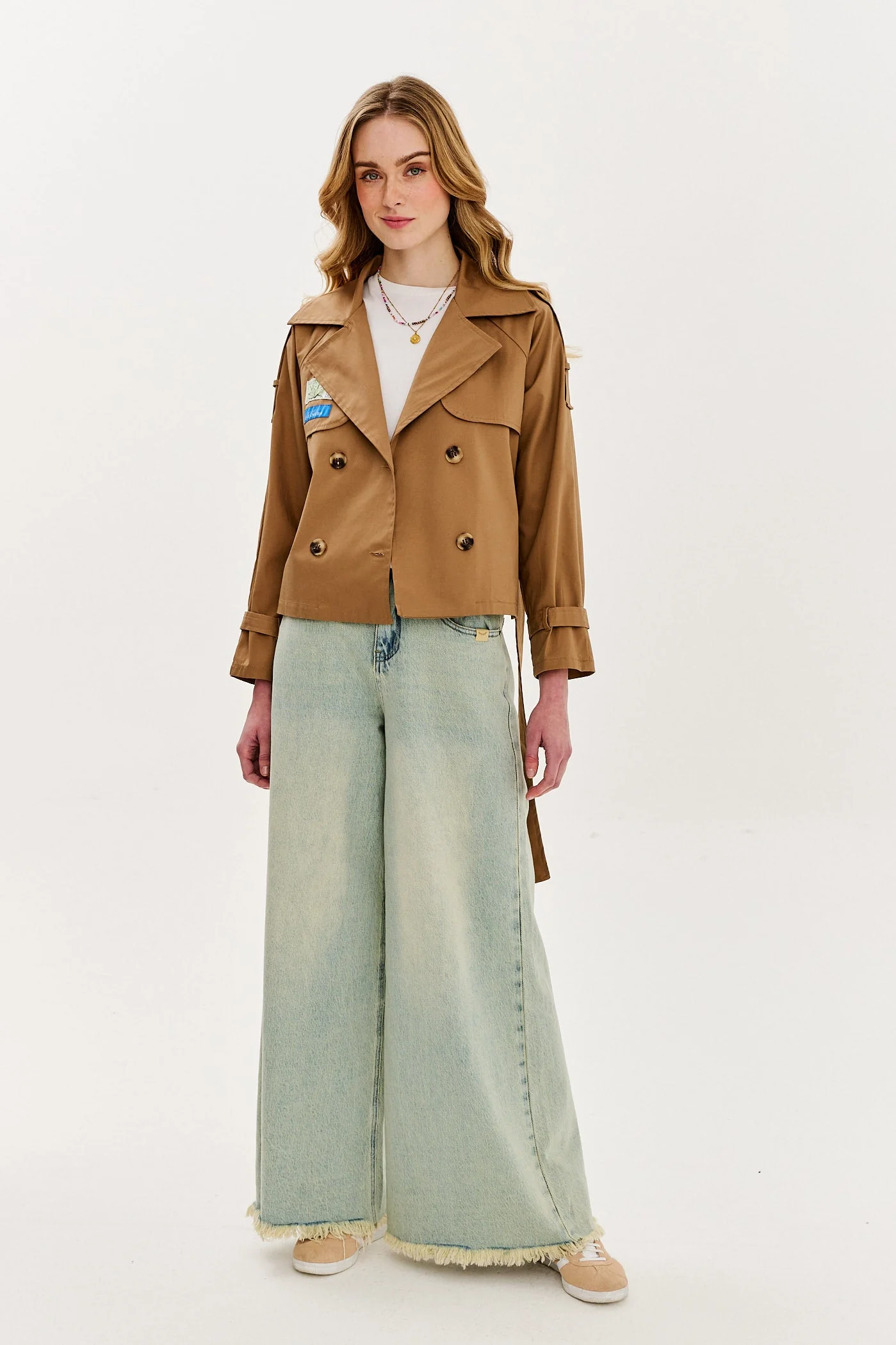 Classic Bloom short trench - Image 12