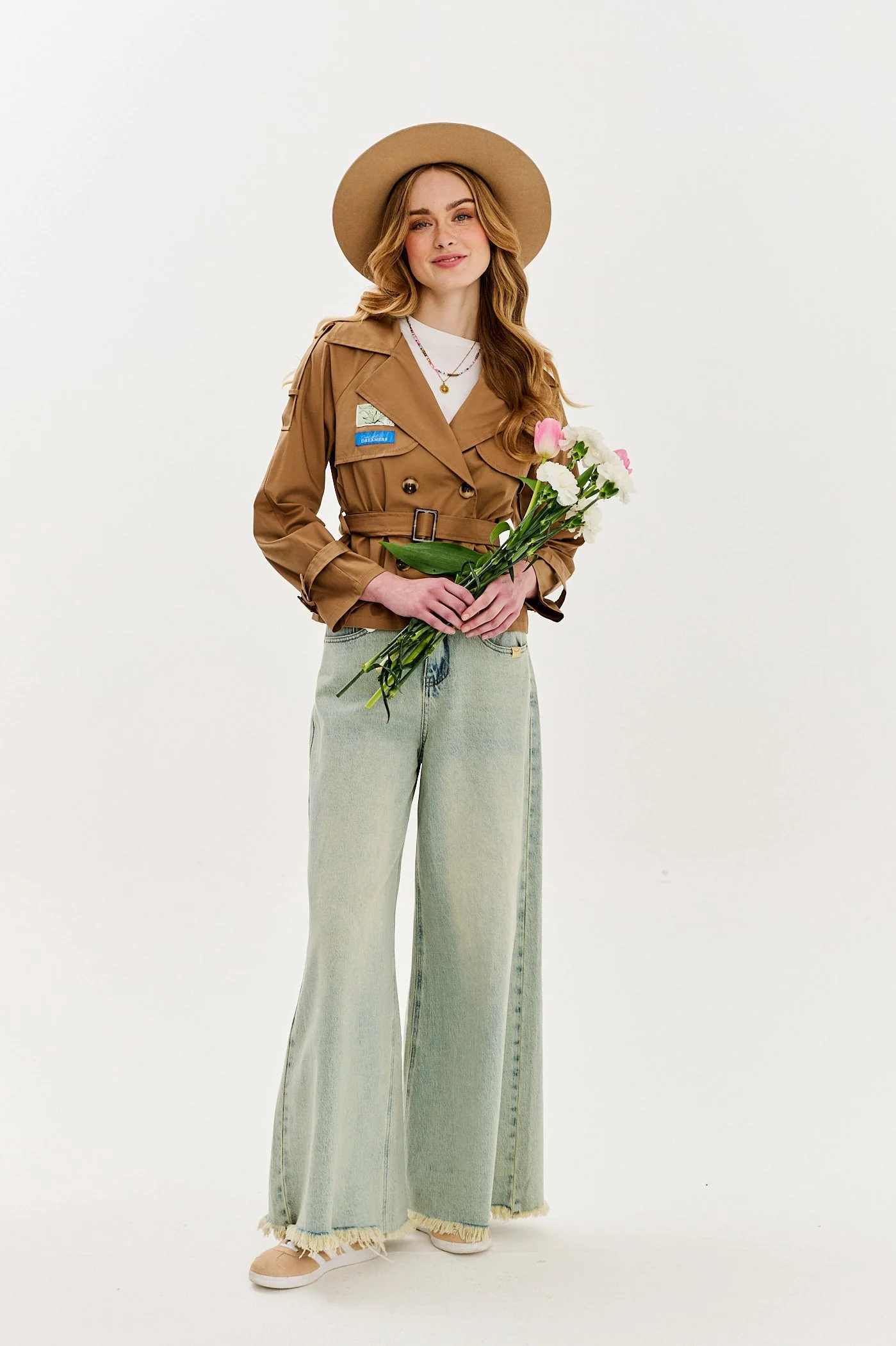 Classic Bloom short trench - Image 3