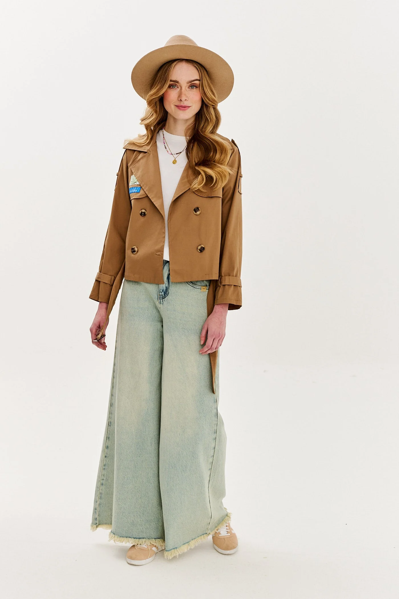 Classic Bloom short trench - Image 4