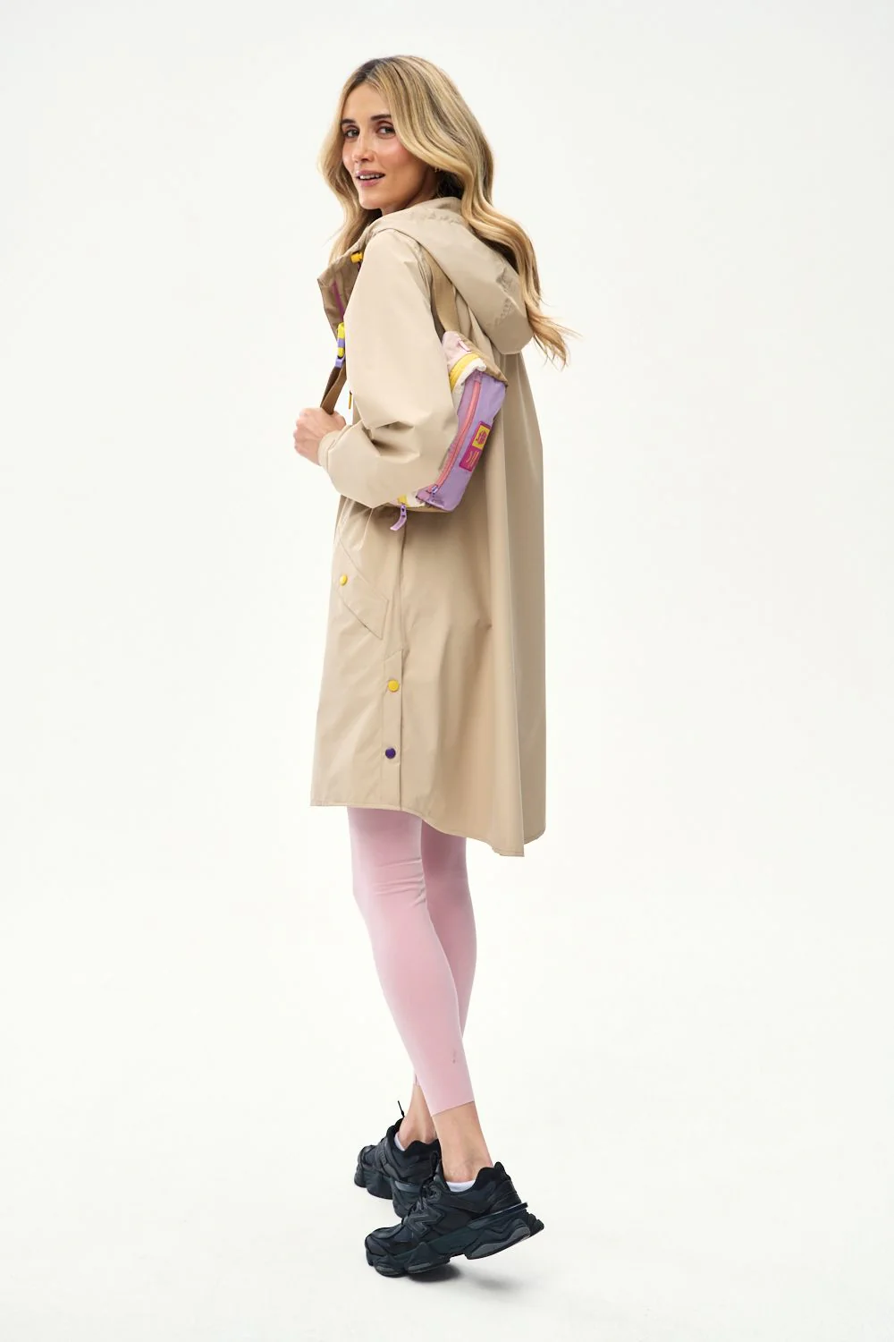 Soft Dunes Long Rain Jacket - Image 5