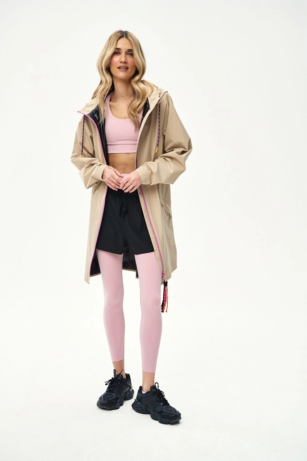 Soft Dunes Long Rain Jacket - Image 8