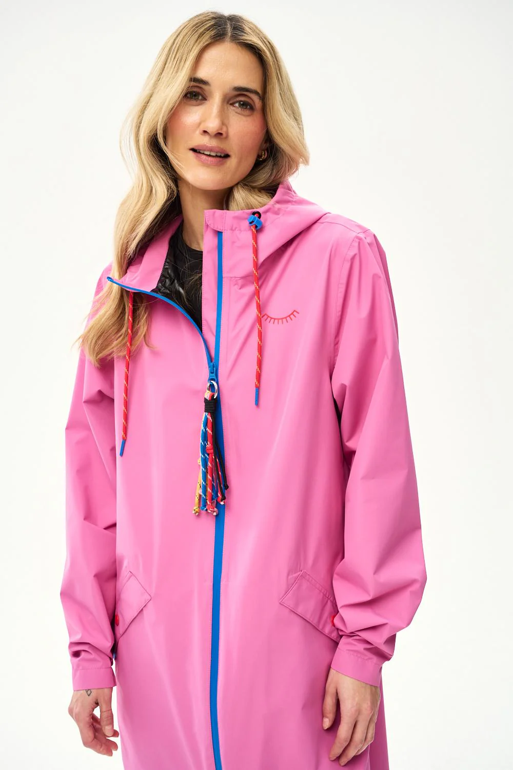 Sugar Rose Long Raincoat - Image 12