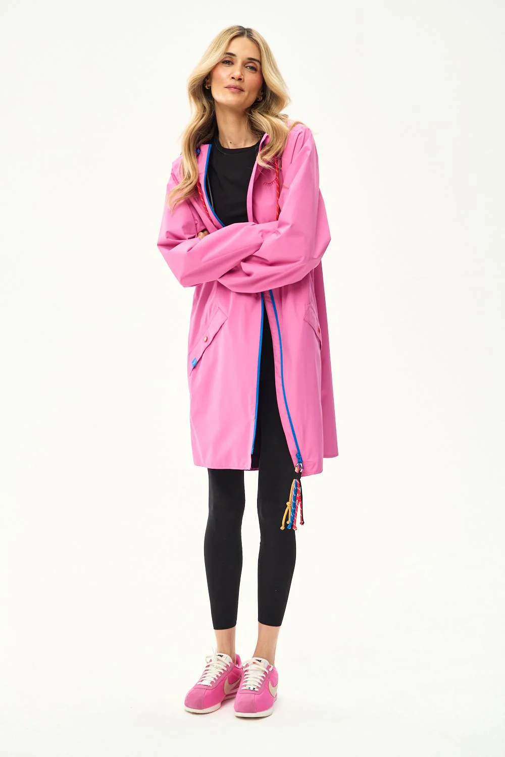 Sugar Rose Long Raincoat - Image 5
