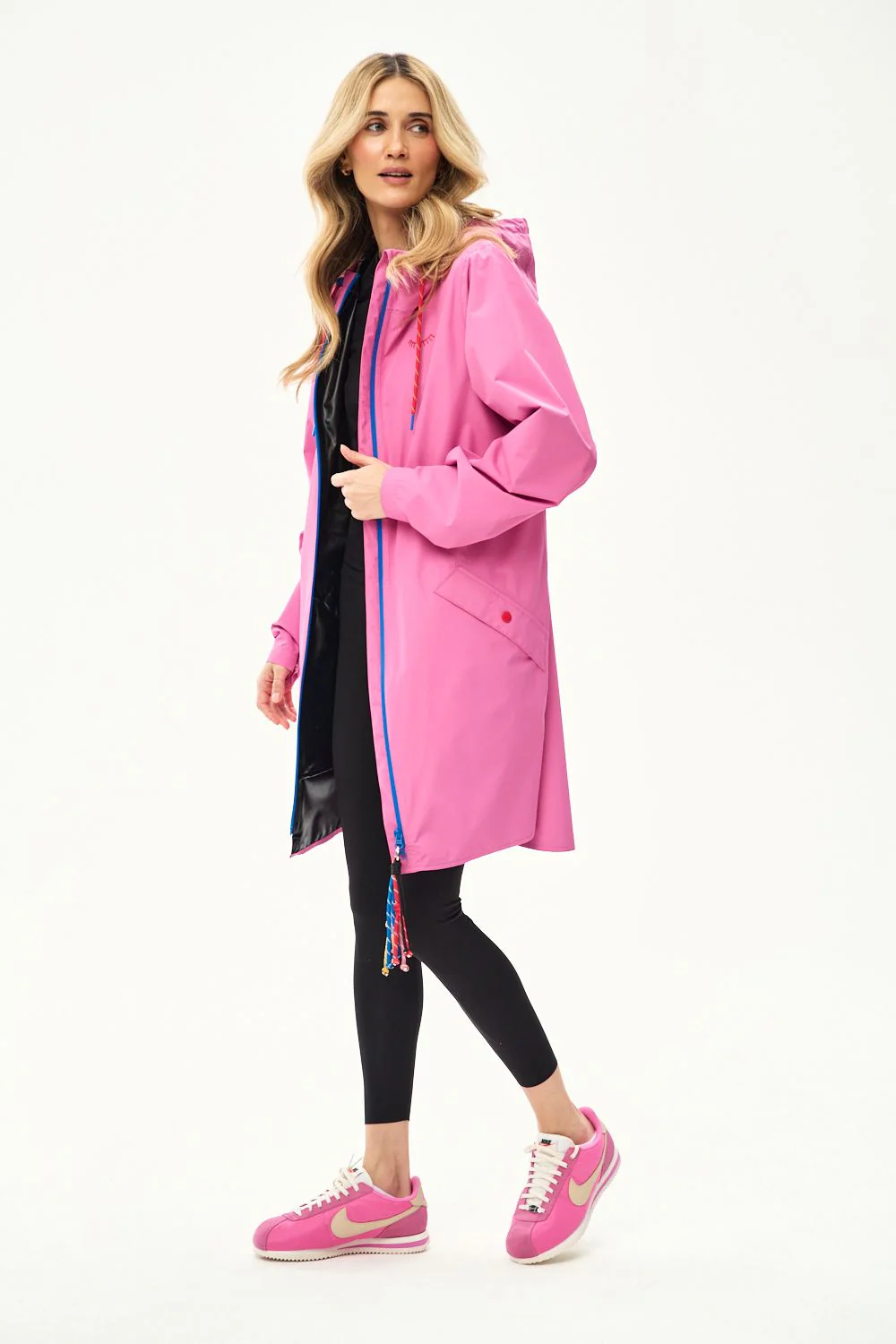 Sugar Rose Long Raincoat - Image 7
