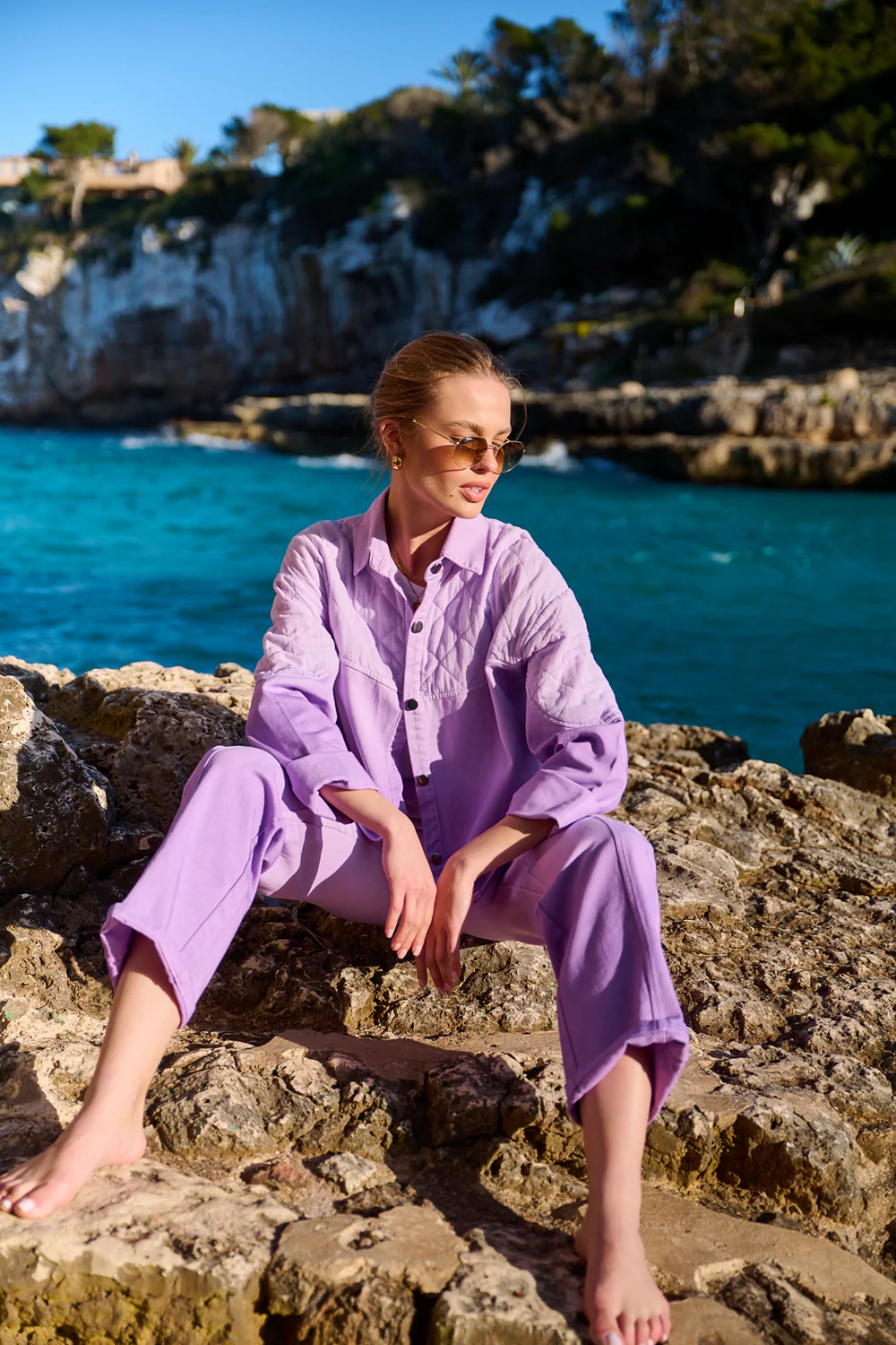 Mauve Serenity denim pants - Image 11