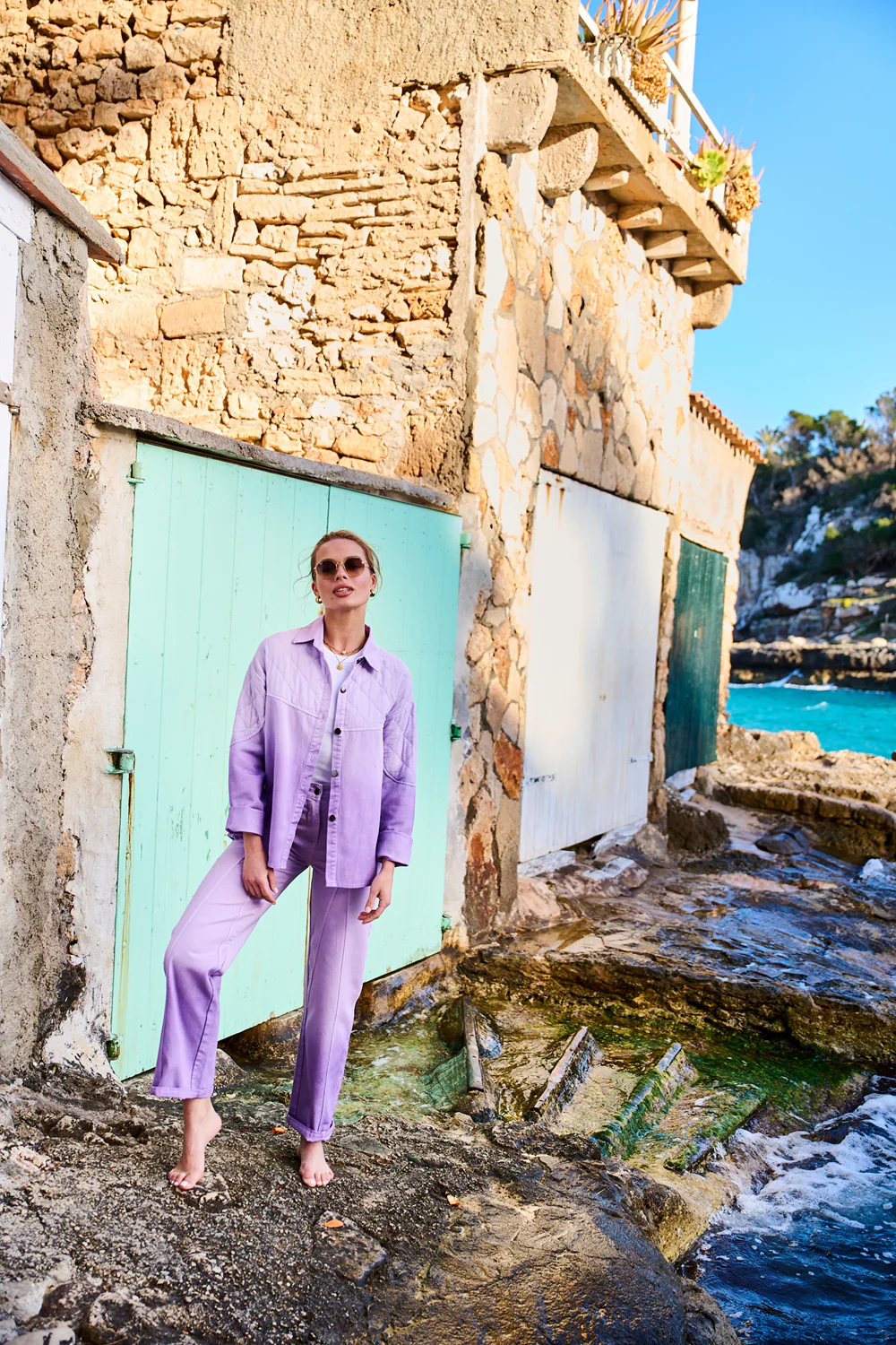 Mauve Serenity denim pants - Image 6