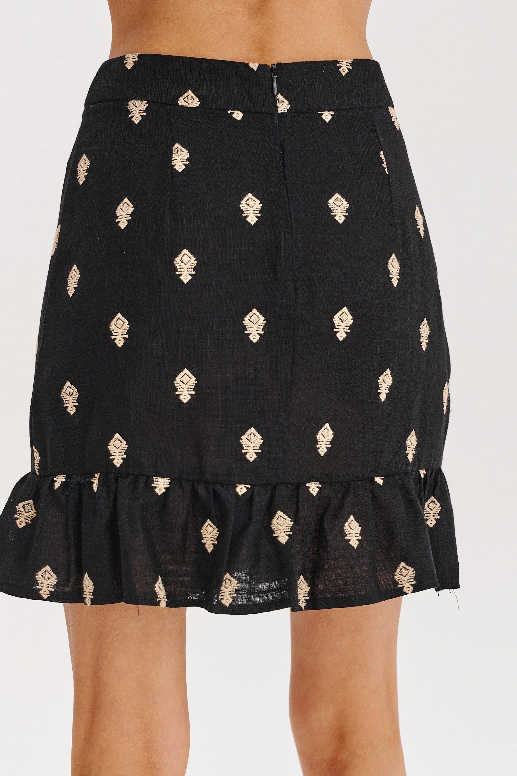 Moon Jane linen mini skirt - Image 5
