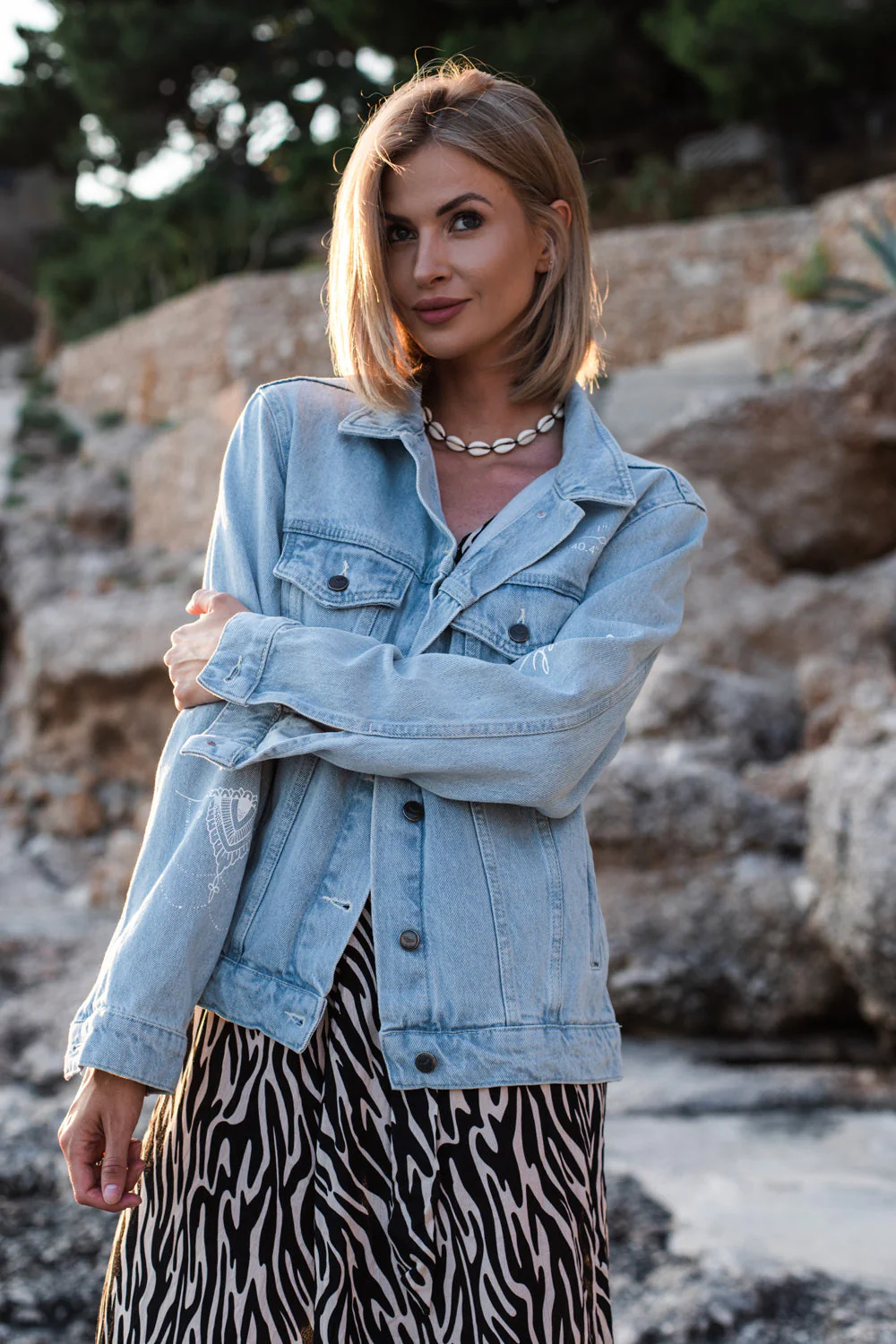 Mystic Travel Denim Jacket - Image 5