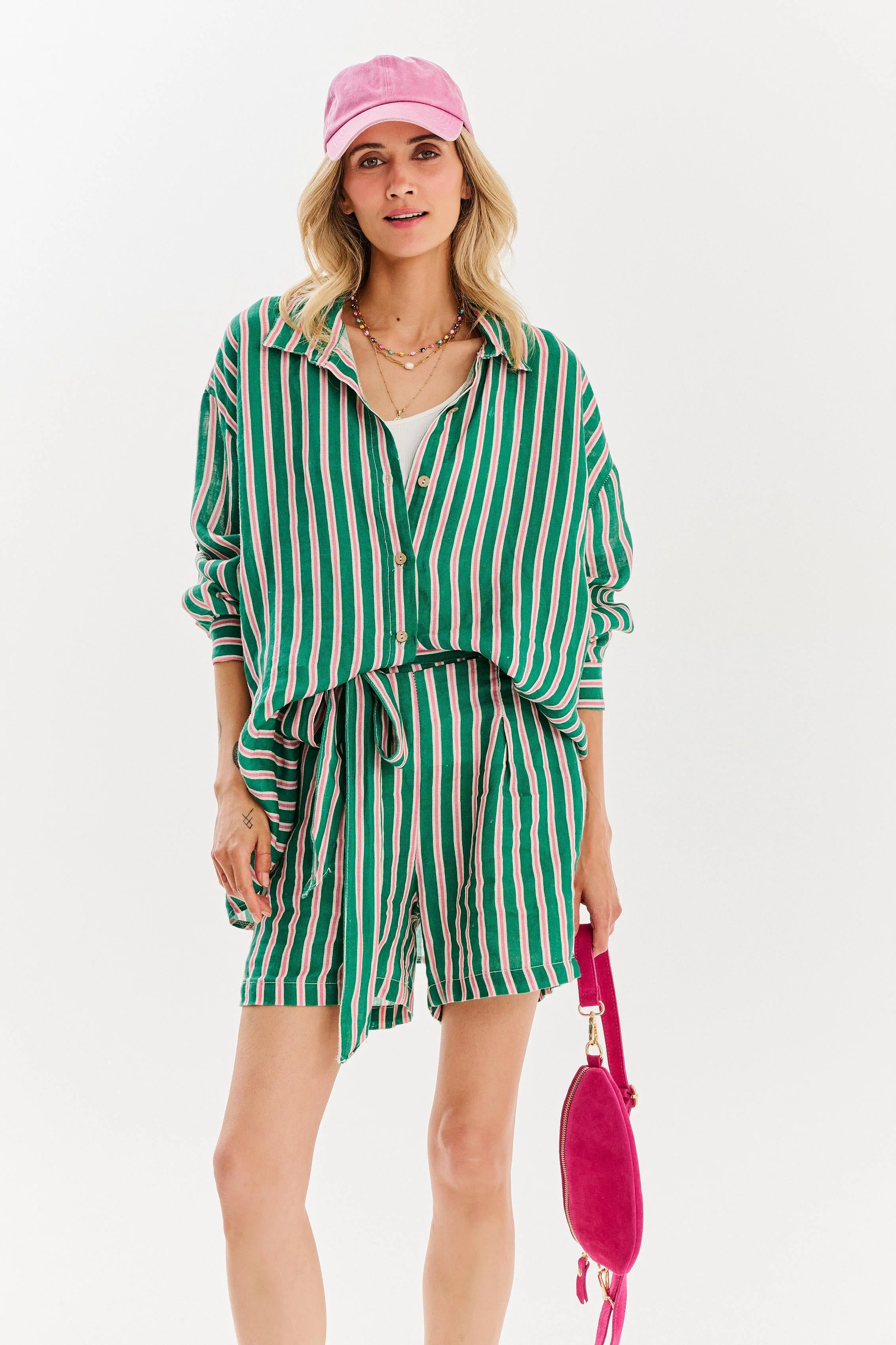 Peppermint linen shorts - Image 5