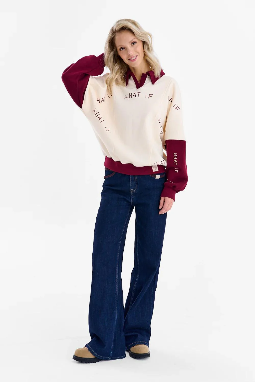 What If x Kit Agar Polo sweatshirt - Image 16