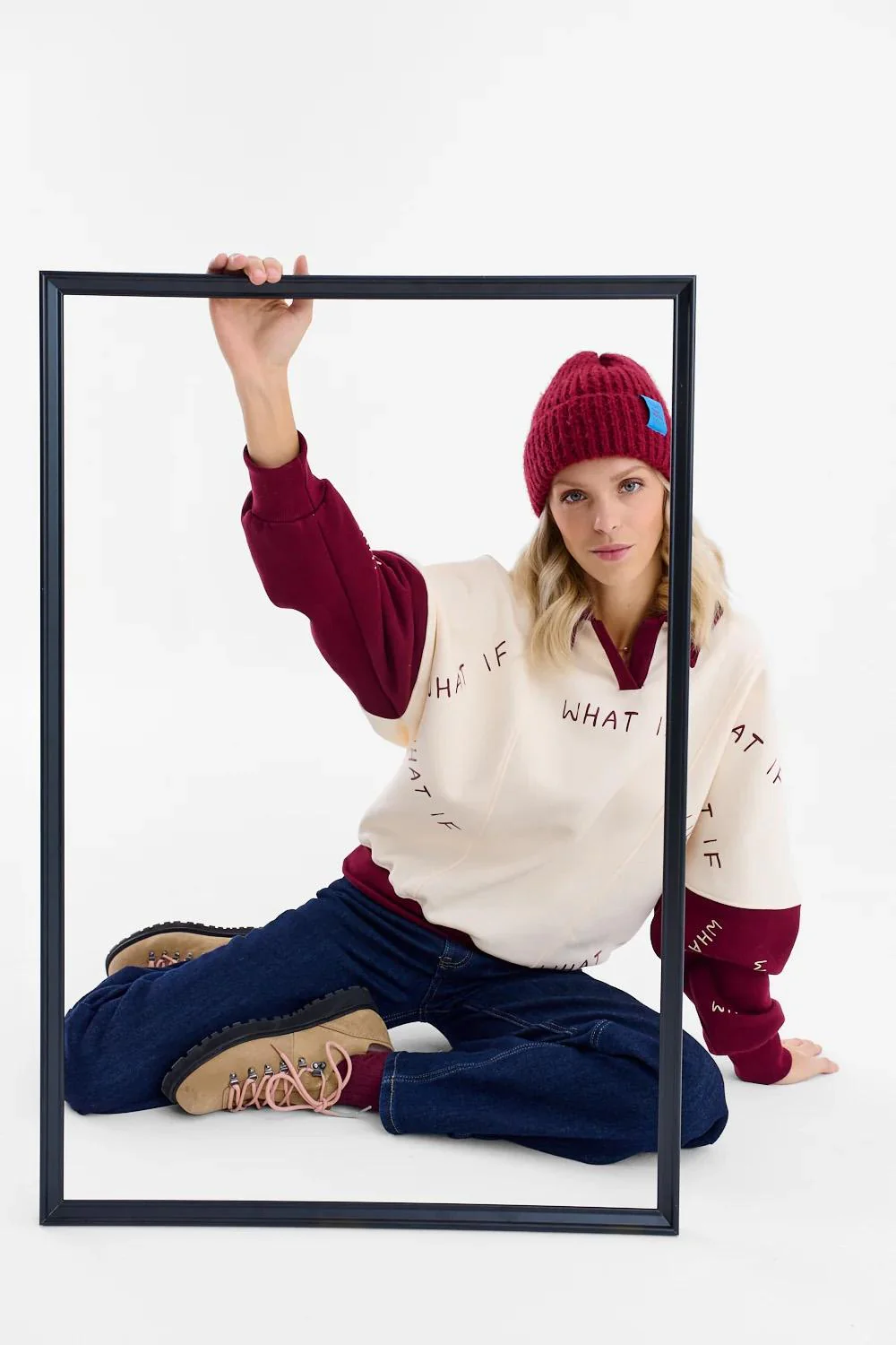 What If x Kit Agar Polo sweatshirt - Image 6