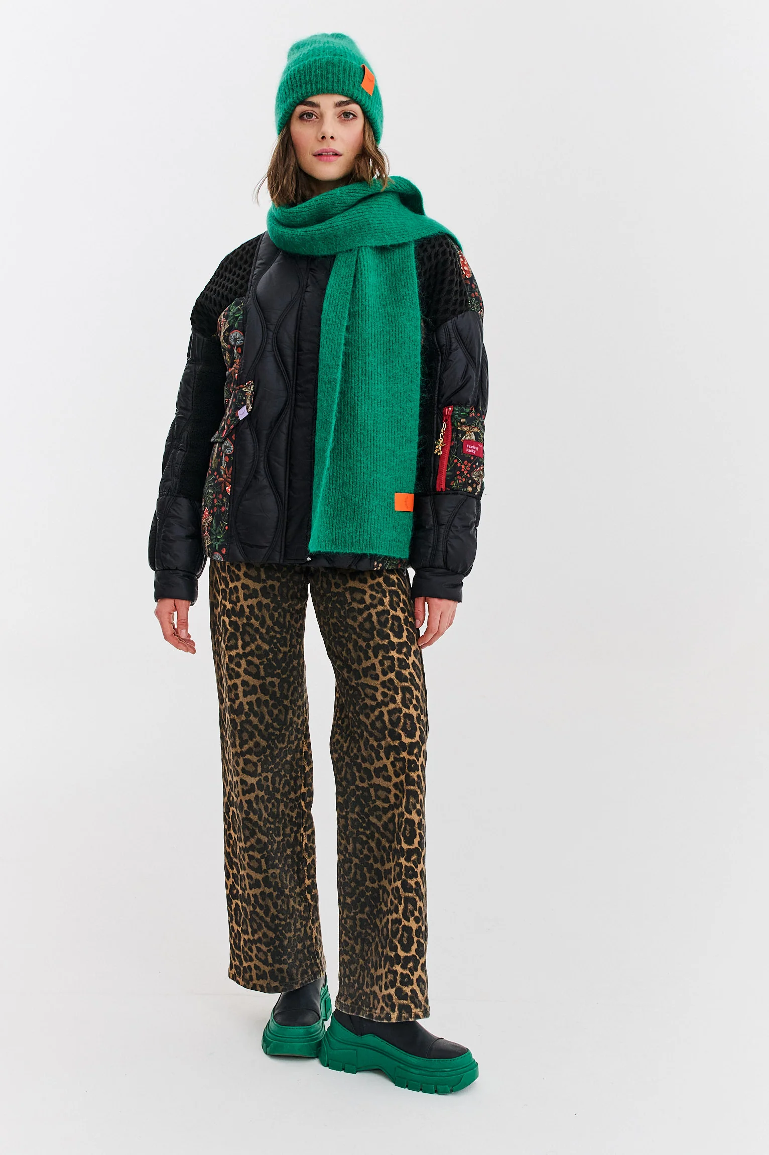 Puffy Emerald scarf - Image 13