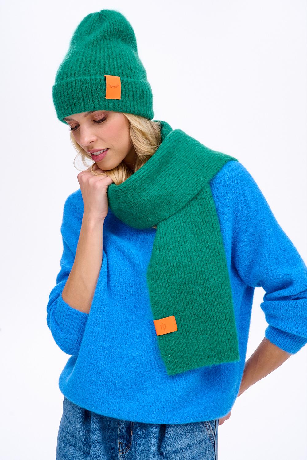 Puffy Emerald scarf - Image 3