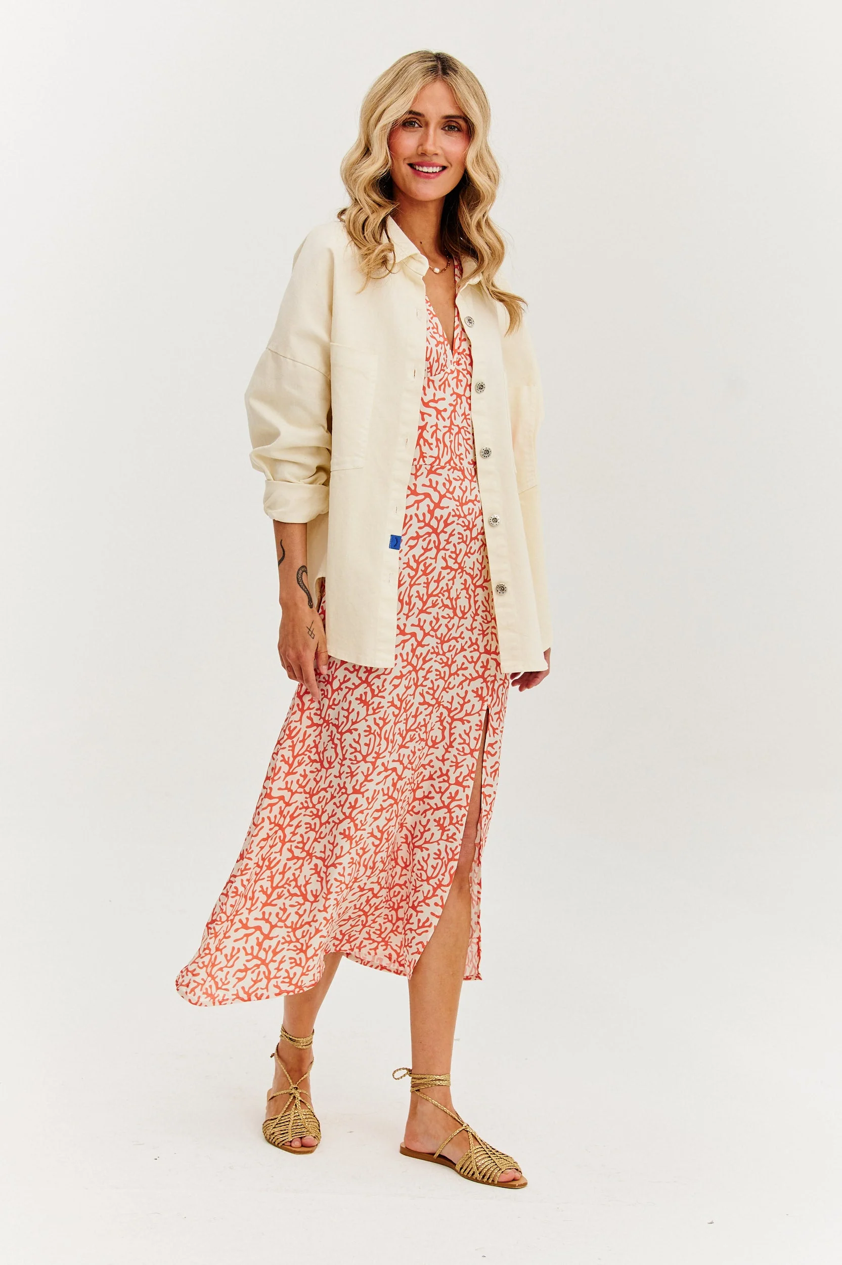 Shell Garden midi dress - Image 13