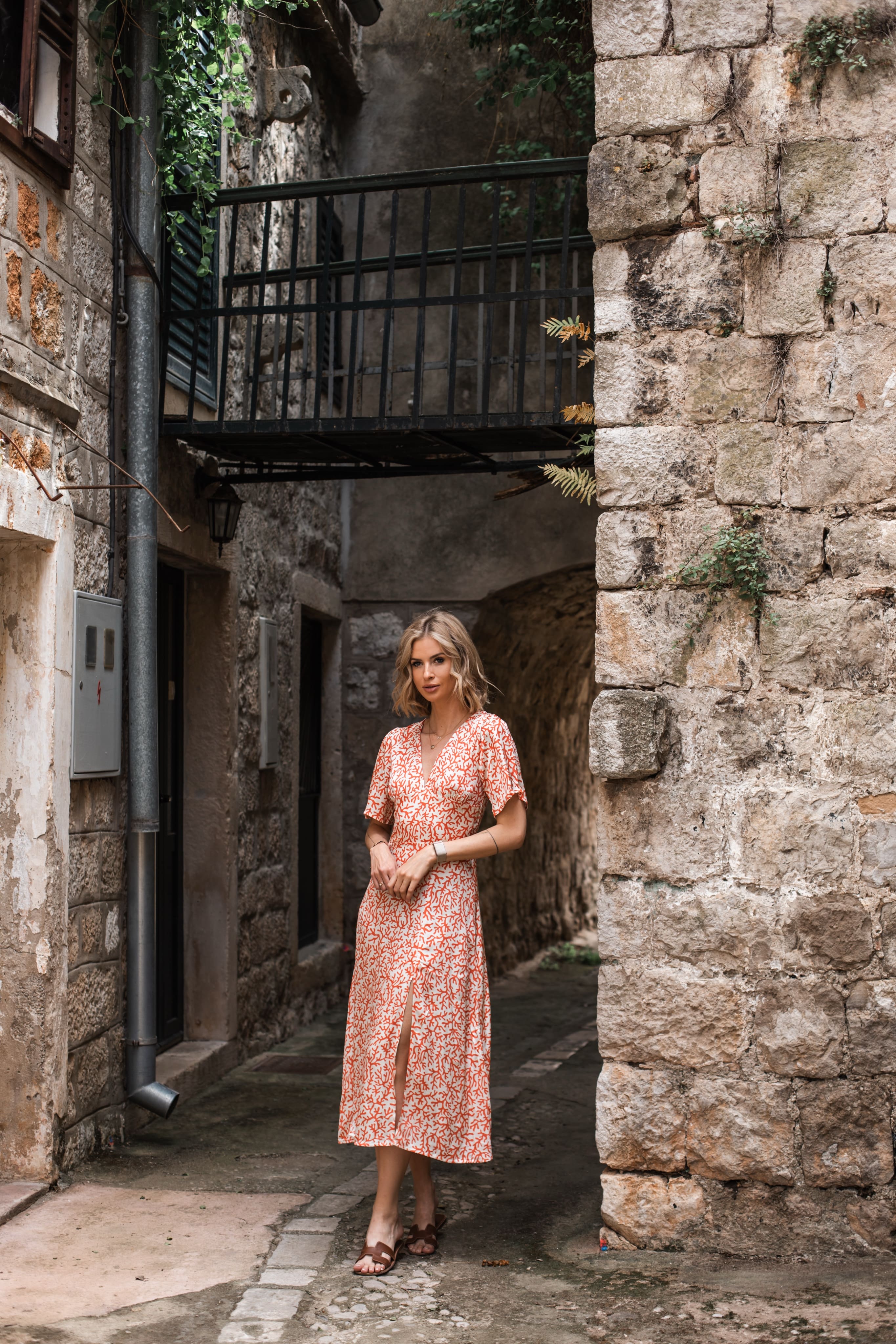 Shell Garden midi dress - Image 3