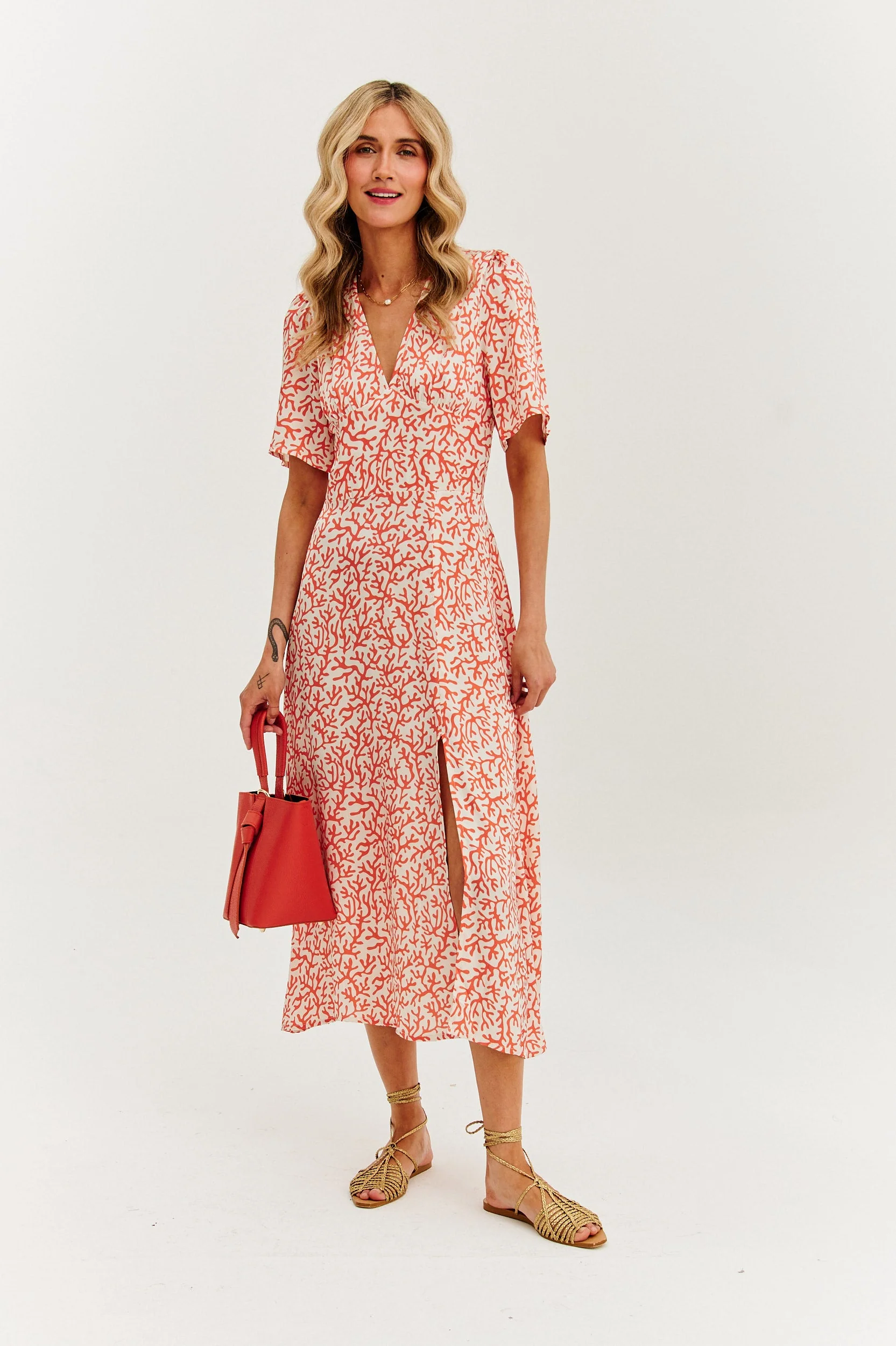 Shell Garden midi dress - Image 7