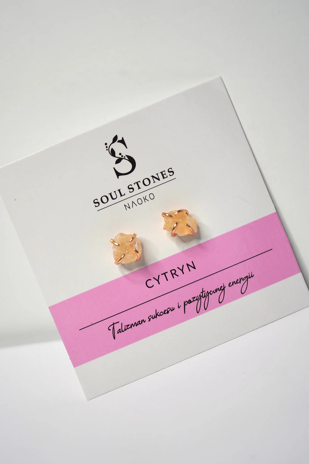 Soul Stones Citrine Earrings - Image 3