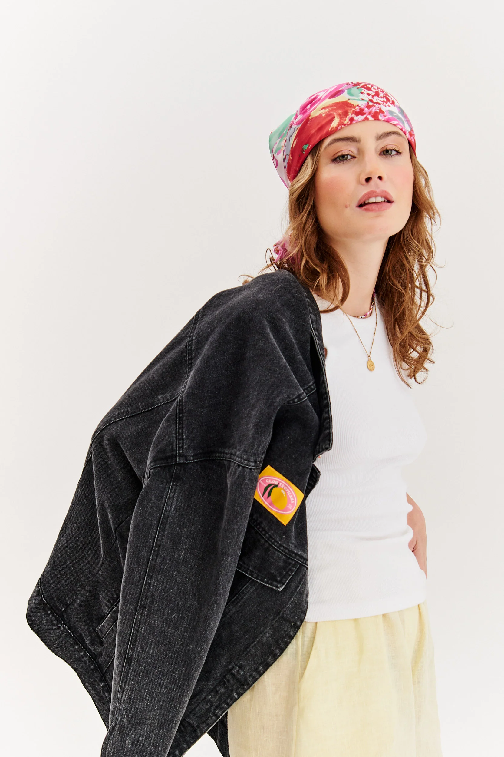 Squeezy Joy denim jacket - Image 12