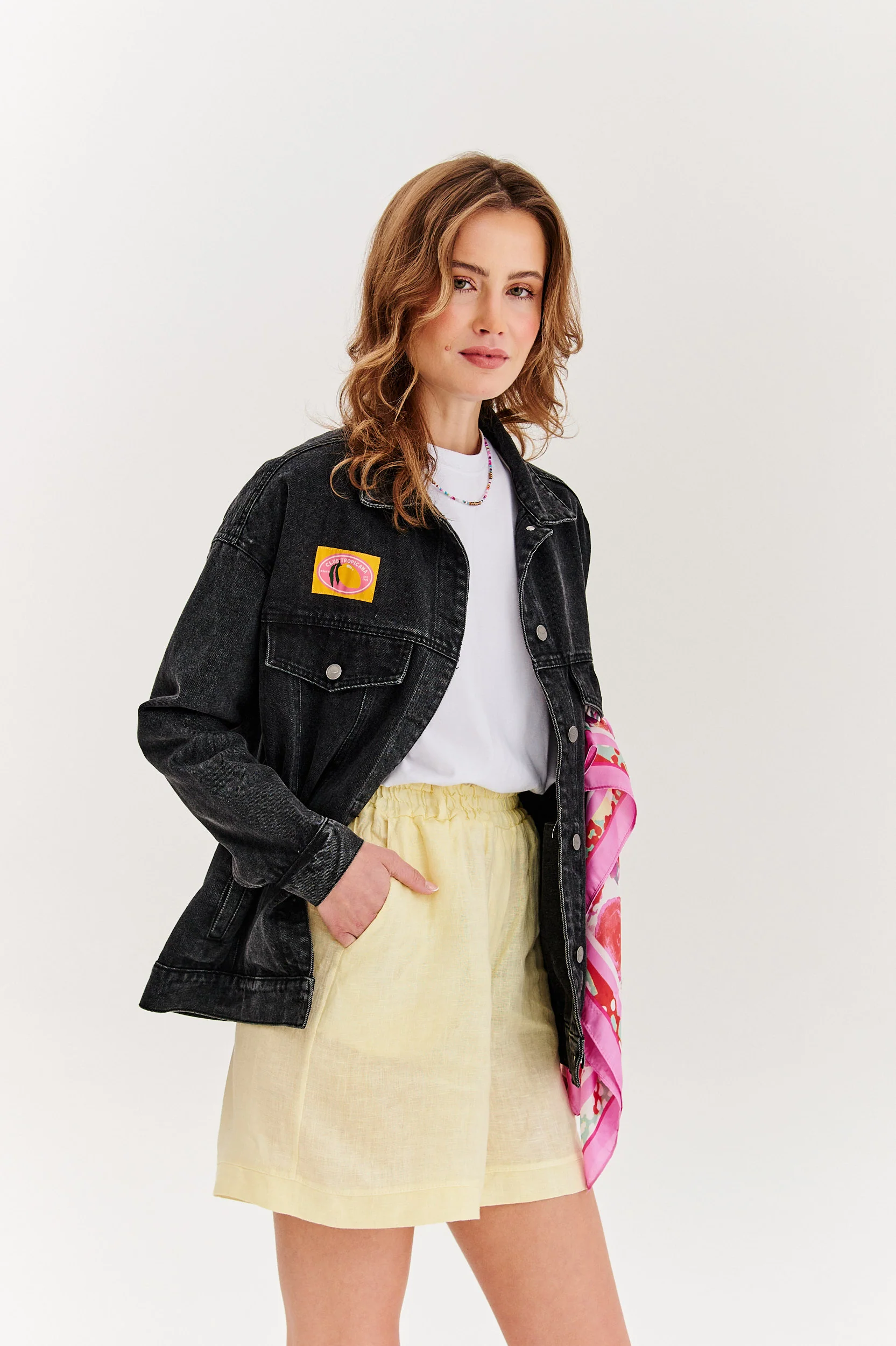 Squeezy Joy denim jacket - Image 16