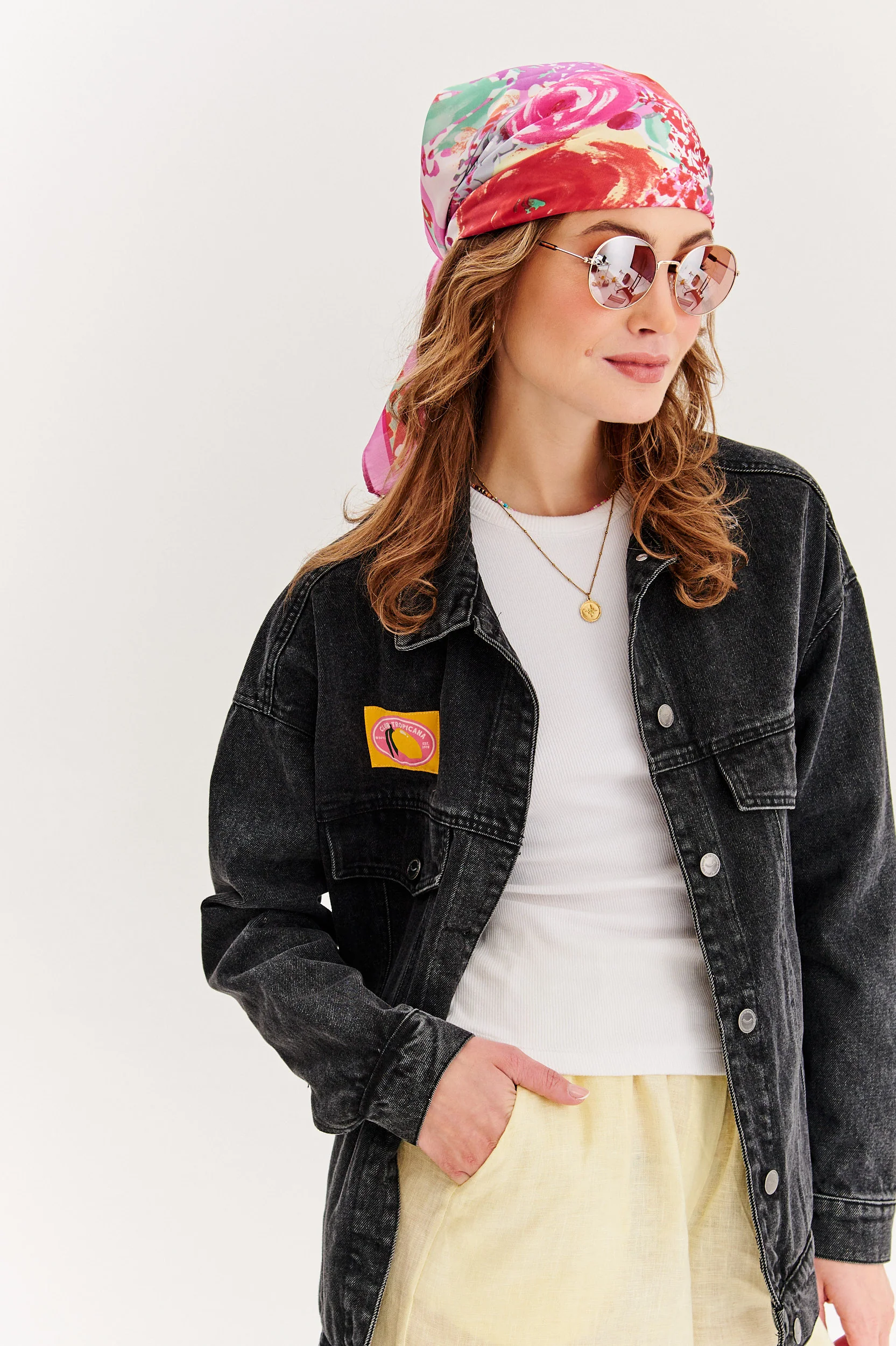 Squeezy Joy denim jacket - Image 20