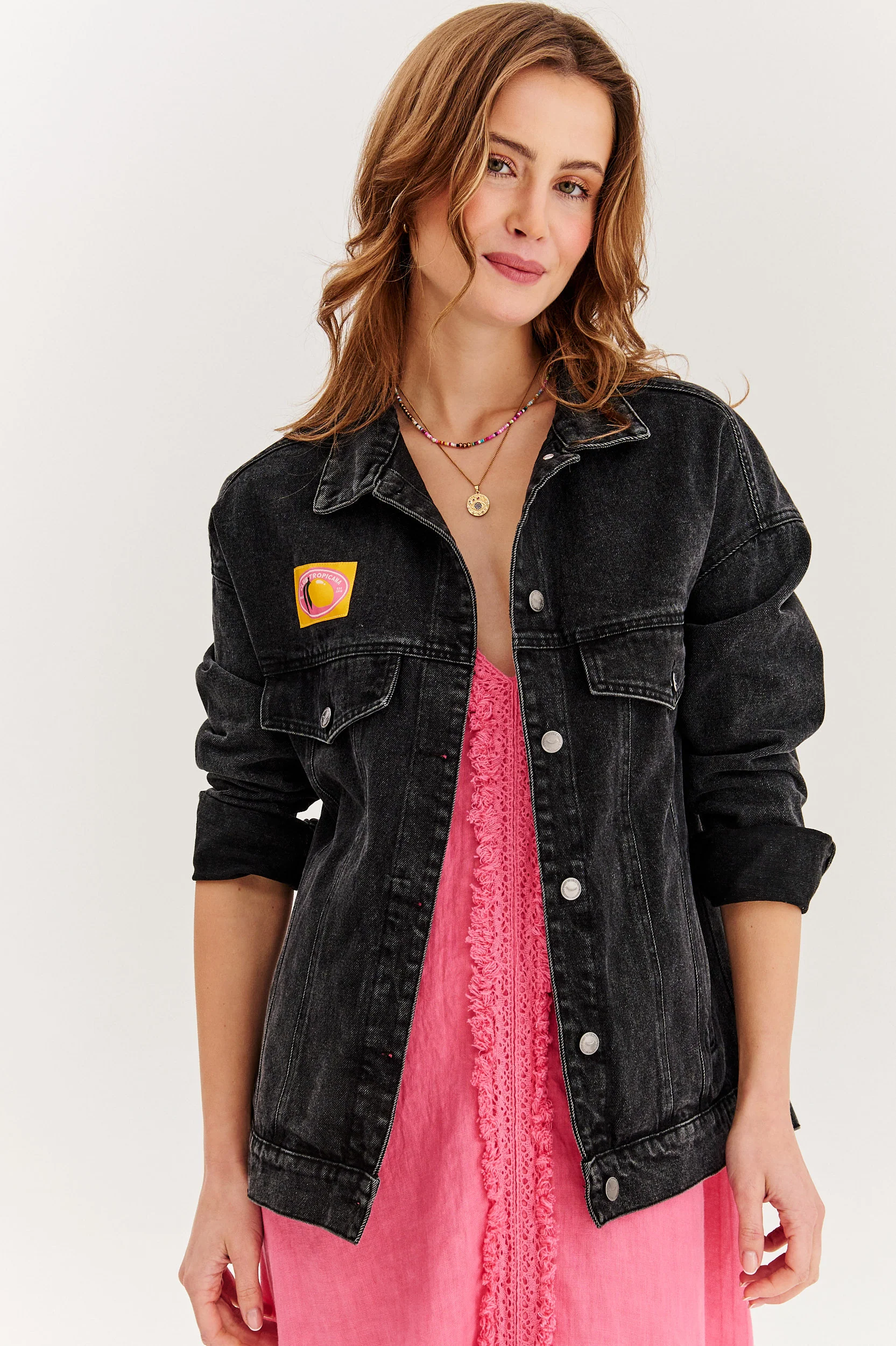 Squeezy Joy denim jacket - Image 5