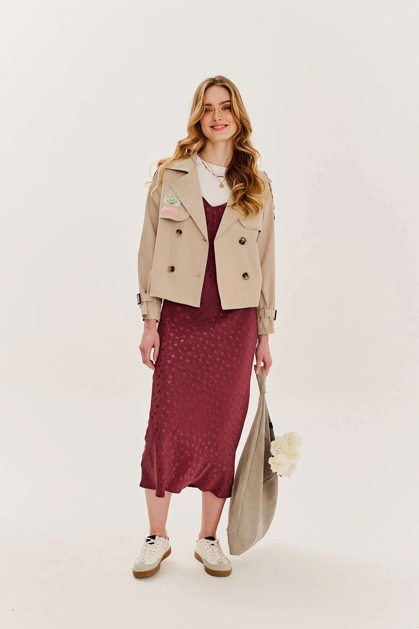 Sunlit Breeze short trench - Image 14