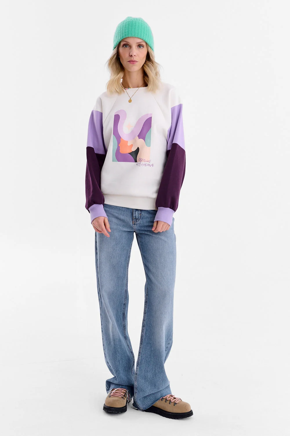 Face The World x Maggie Stephenson sweatshirt - Image 10