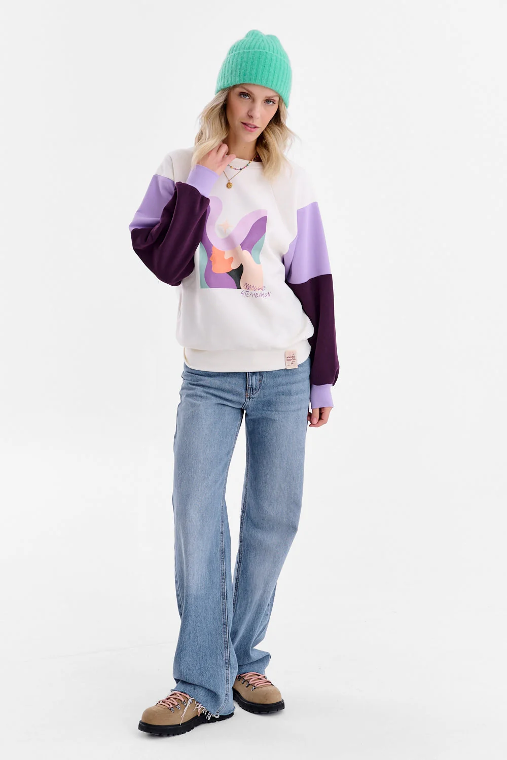 Face The World x Maggie Stephenson sweatshirt - Image 11