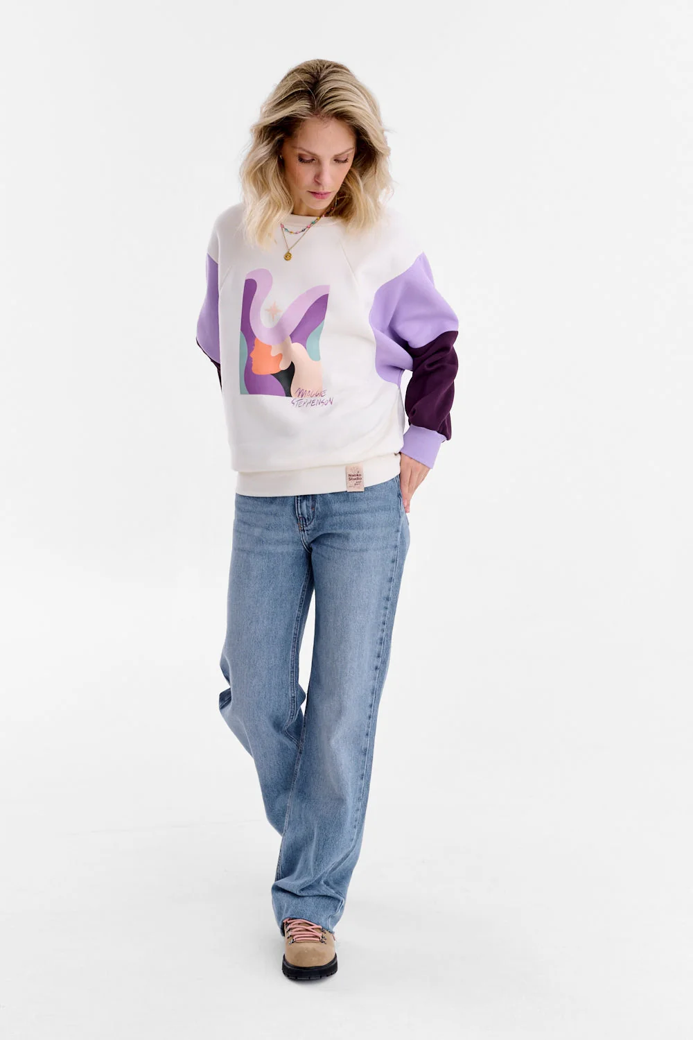 Face The World x Maggie Stephenson sweatshirt - Image 4