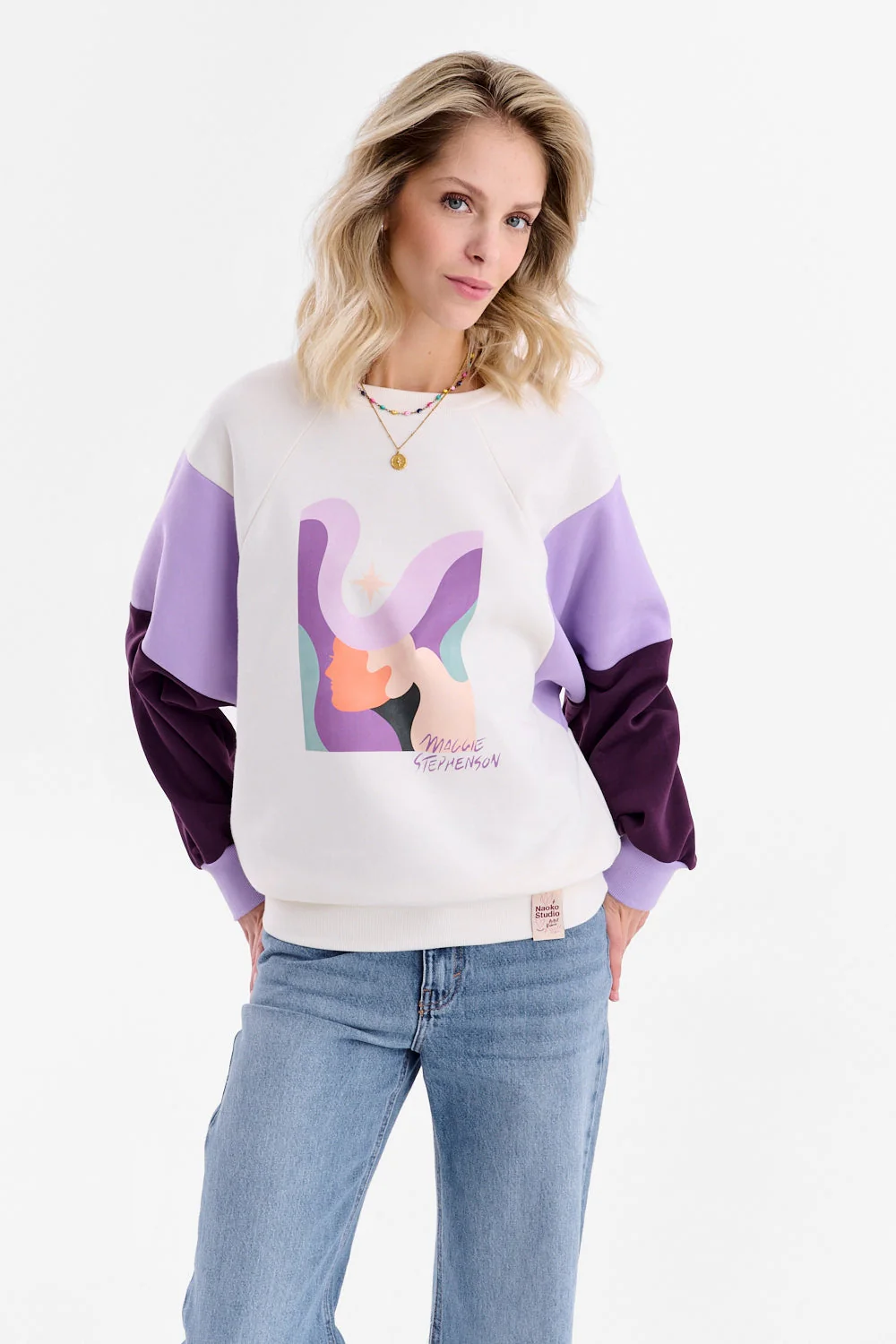 Face The World x Maggie Stephenson sweatshirt - Image 5