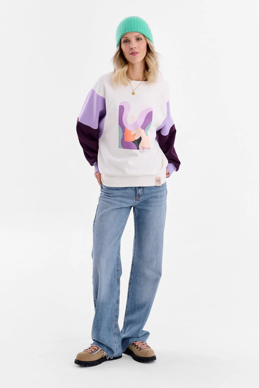 Face The World x Maggie Stephenson sweatshirt - Image 9