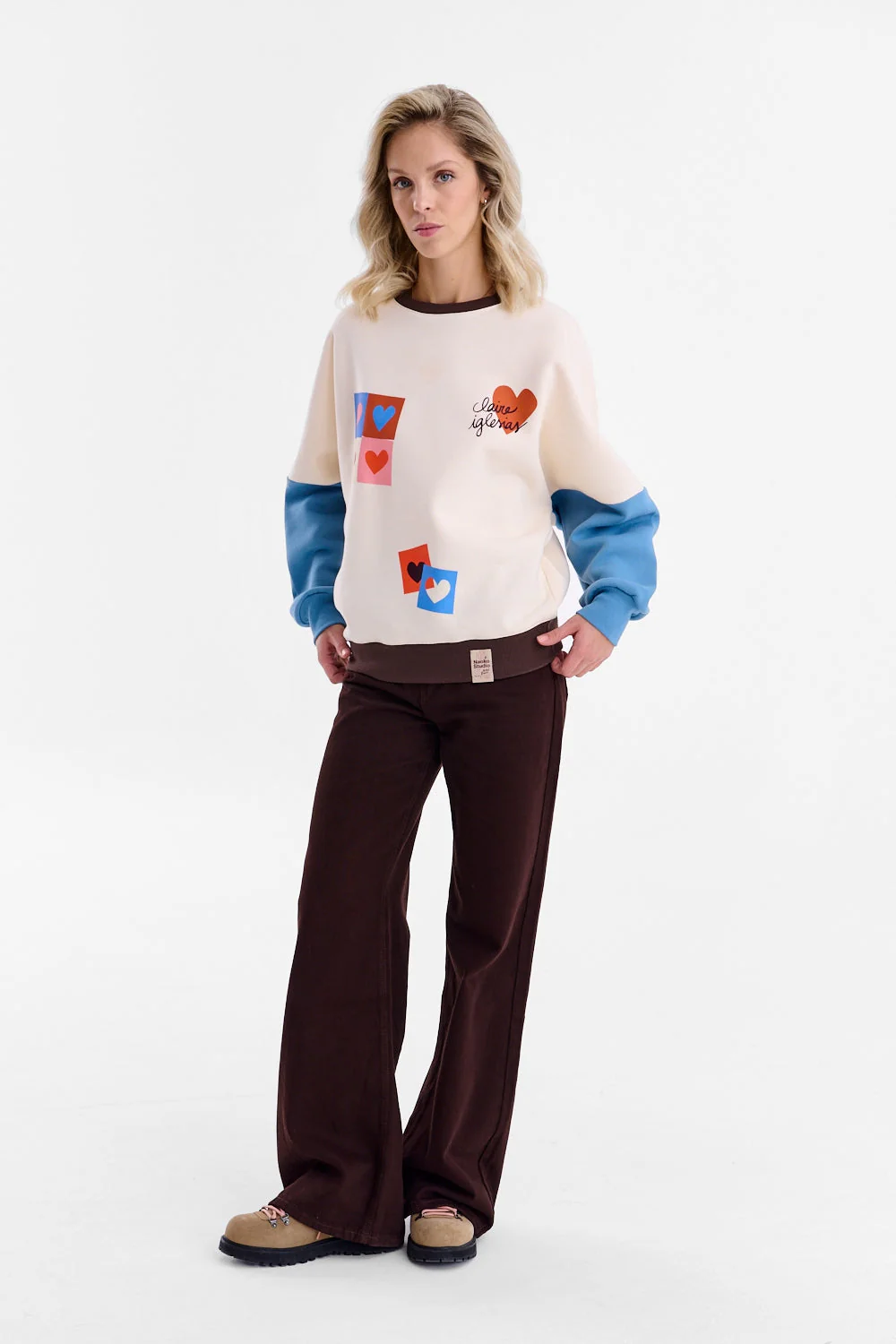 Paper Hearts x Claire Iglesias sweatshirt - Image 3