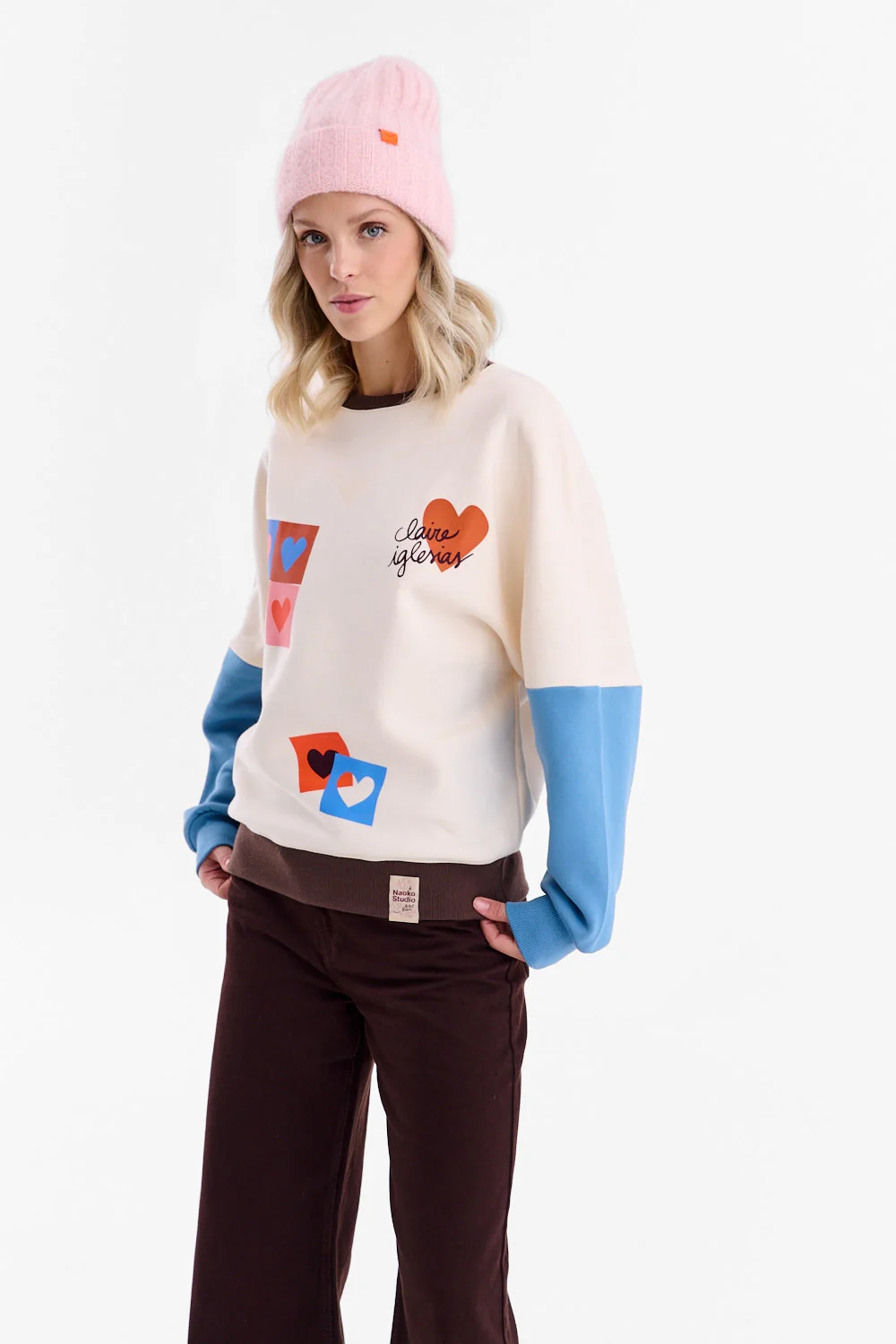 Paper Hearts x Claire Iglesias sweatshirt - Image 4