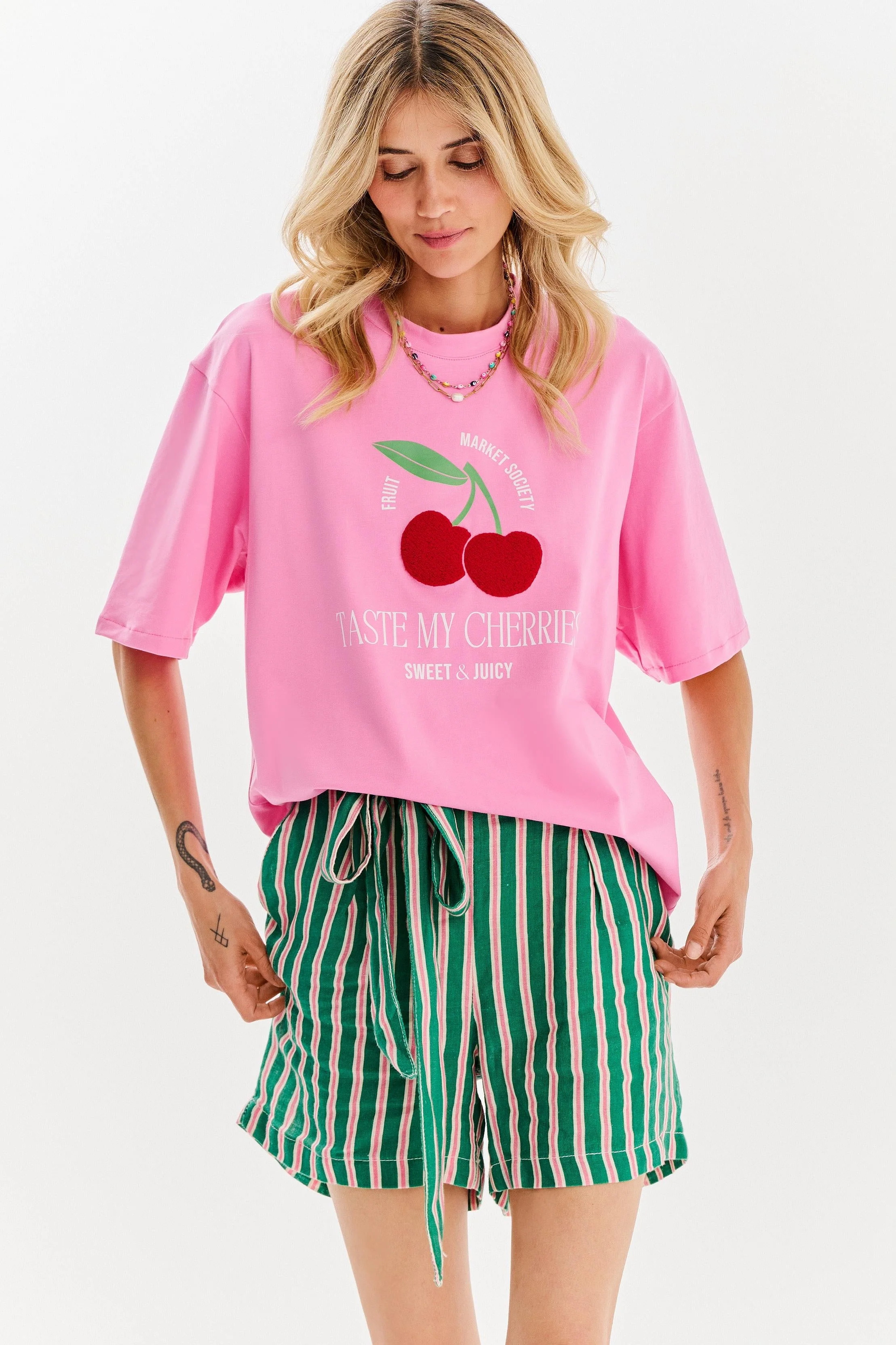 Taste My Cherries T-shirt - Image 5