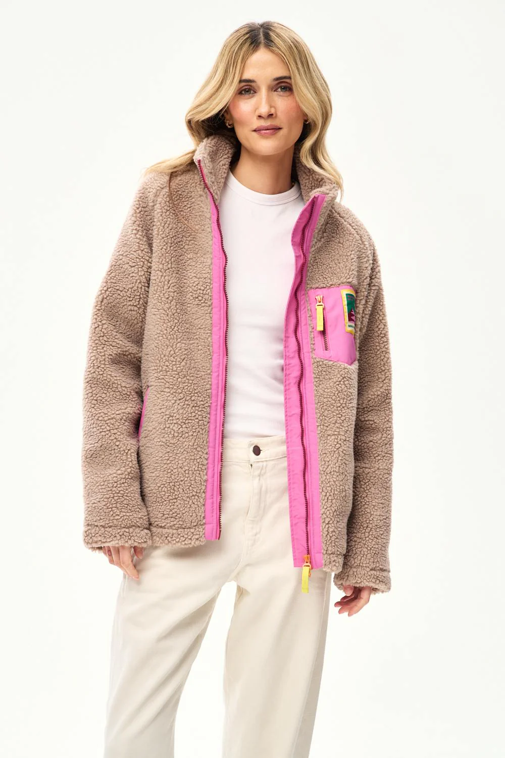 Teddy Sandstone Jacket - Image 12