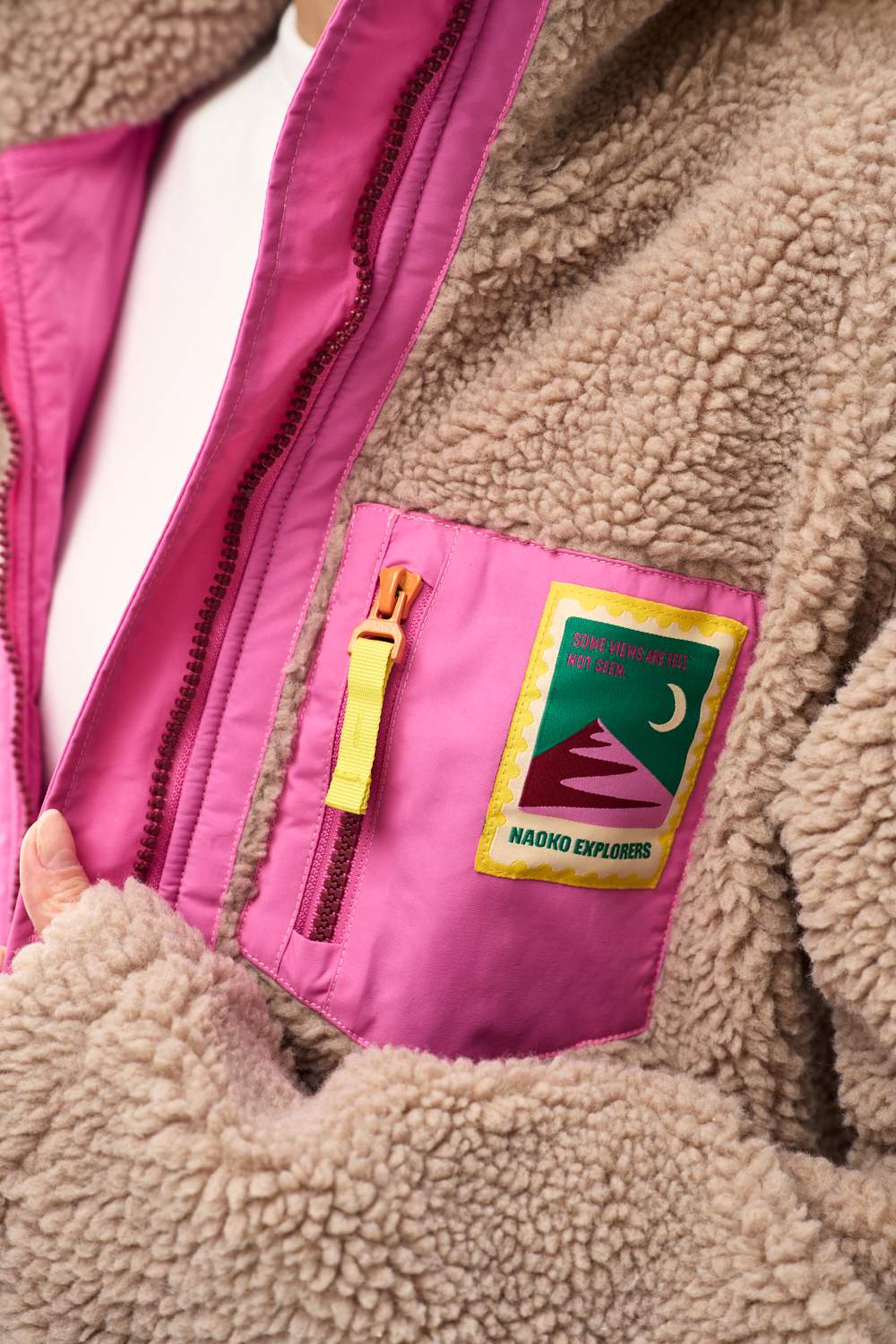 Teddy Sandstone Jacket - Image 16