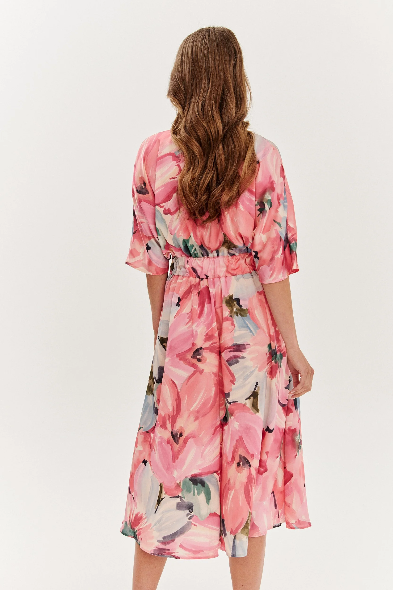 Tuscany Blush midi dress - Image 8