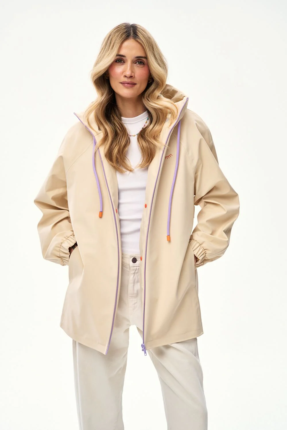 Valencia Desert Lined Rain Jacket - Image 6