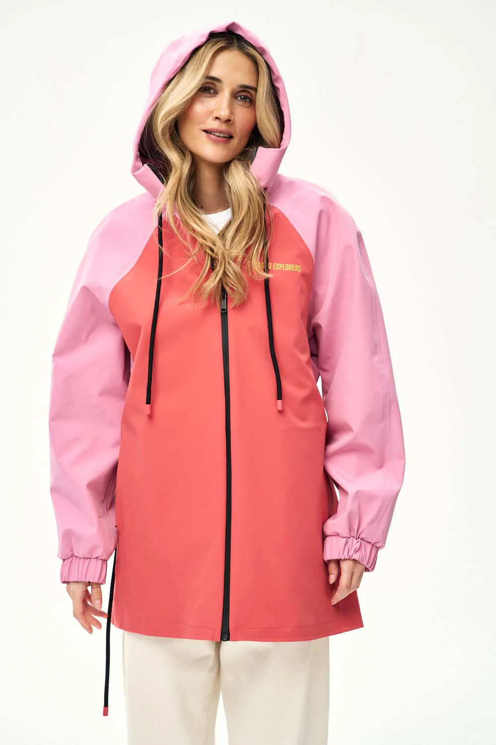 Valencia Flamingo Lined Rain Jacket - Image 14