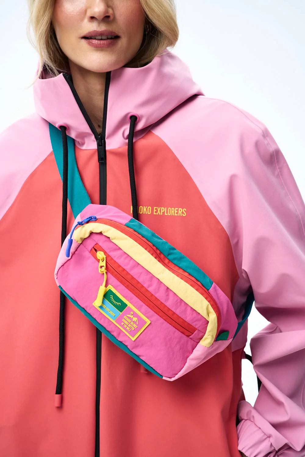 Valencia Flamingo Lined Rain Jacket - Image 19