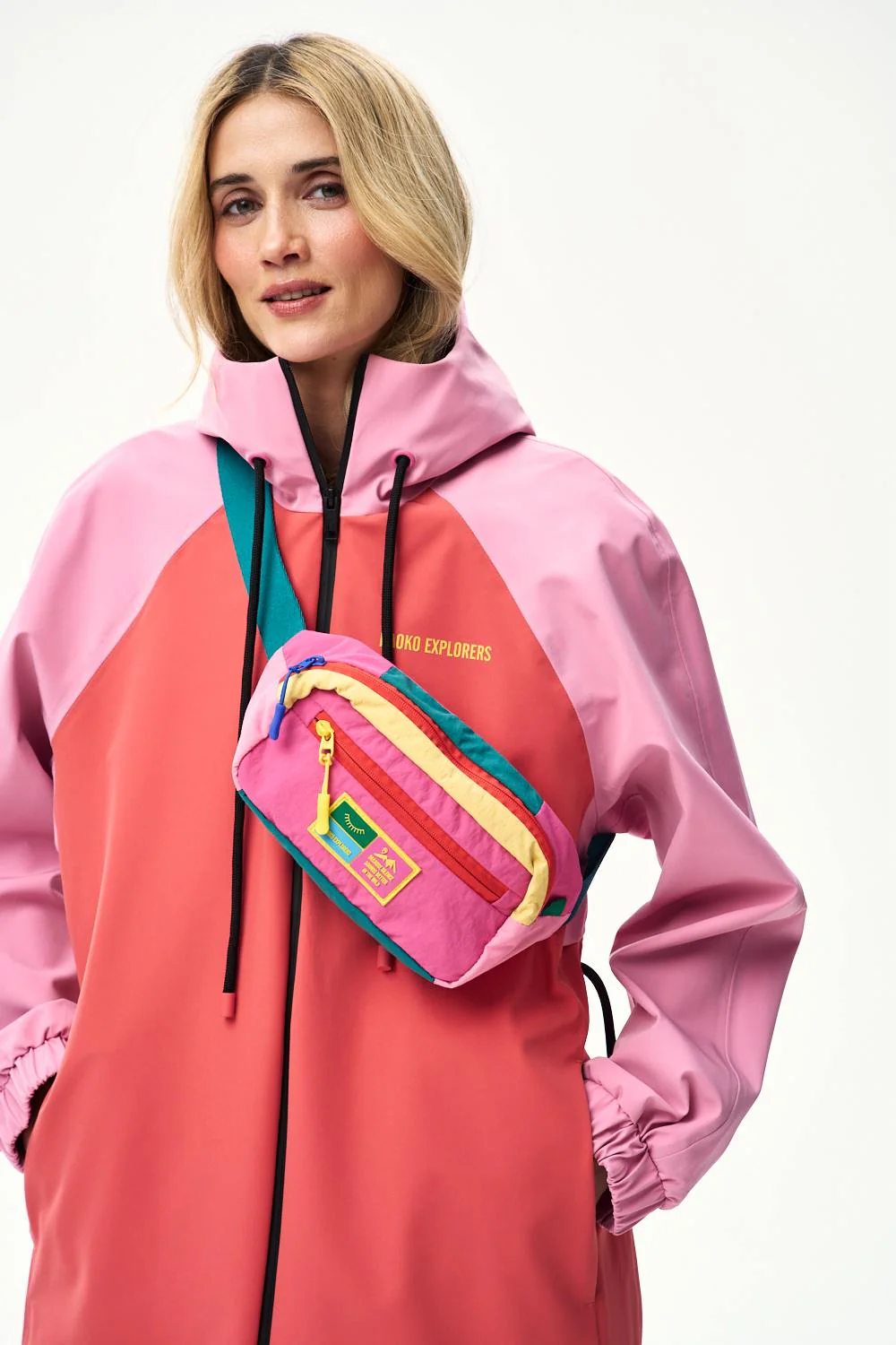 Valencia Flamingo Lined Rain Jacket - Image 22